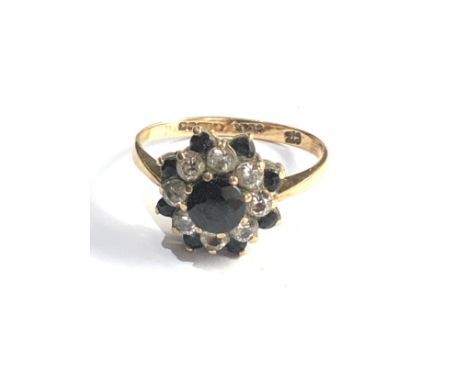 9ct gold vintage dress ring (2.4g) 