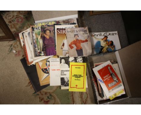 A QUANTITY OF VINTAGE KNITTING PATTERNS ETC