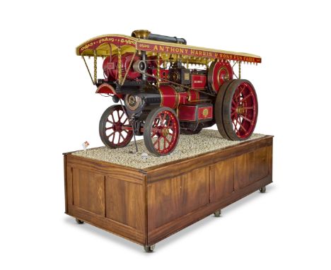 'The Guv'nor': a 1:3 scale live-steam coal-fired 'scenic' Burrell showman's road locomotiveBuilt in 1988/89 of the type used 
