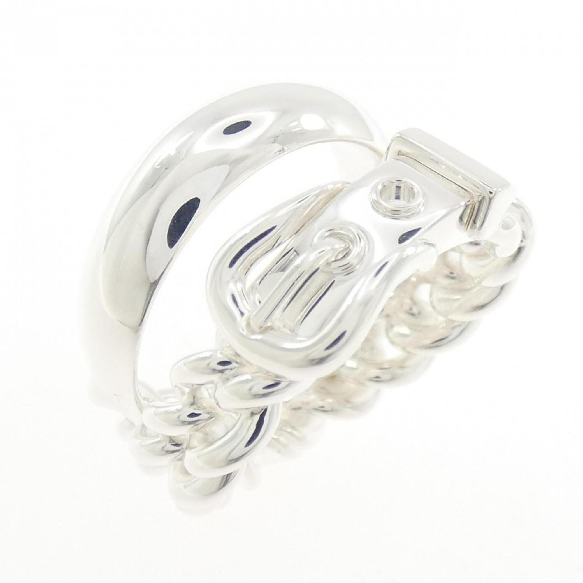 Hermes Herms Boucles Sellier Inflexible Ring