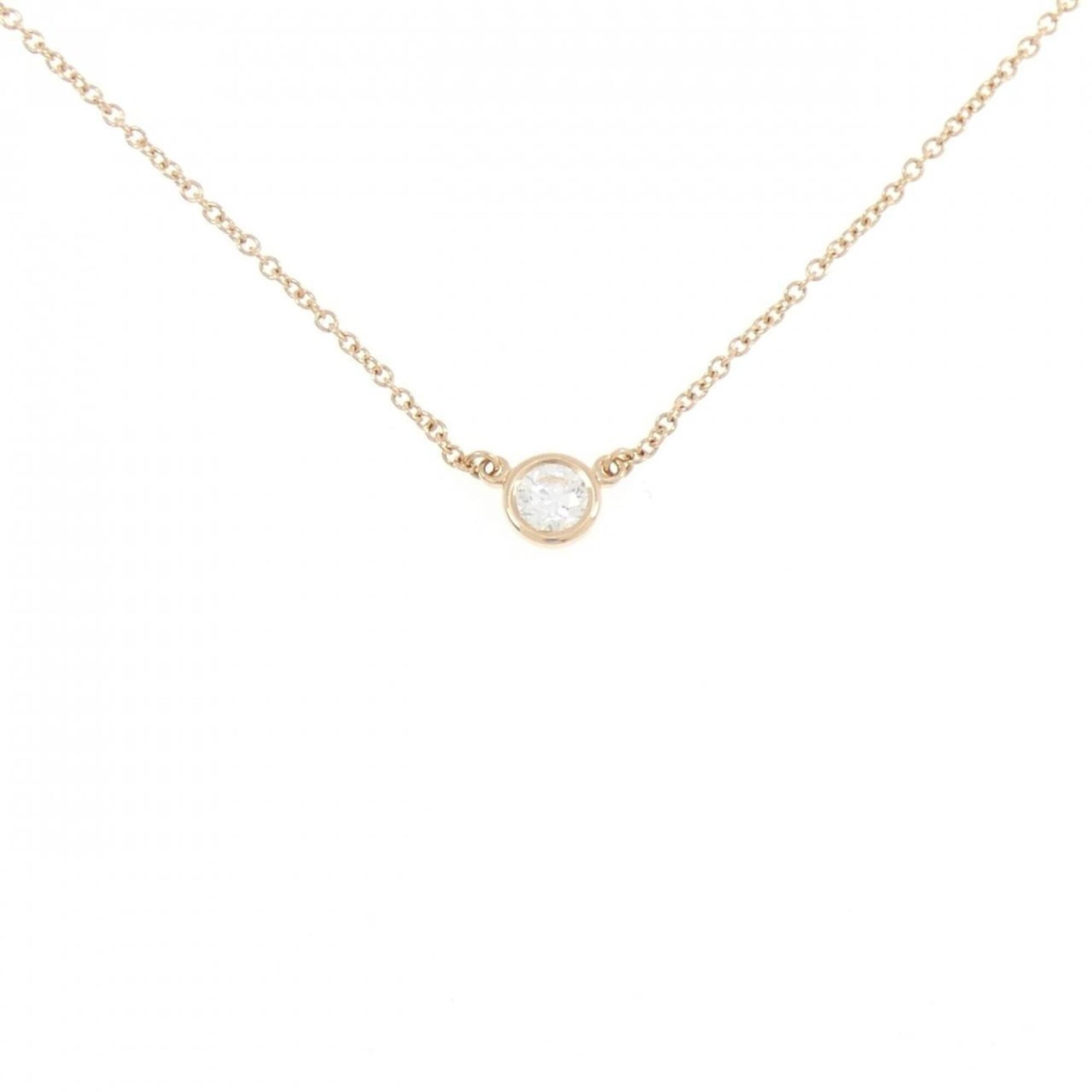 Tiffany & Co. By the Yard Necklace 0.19CT E IF 3EXT