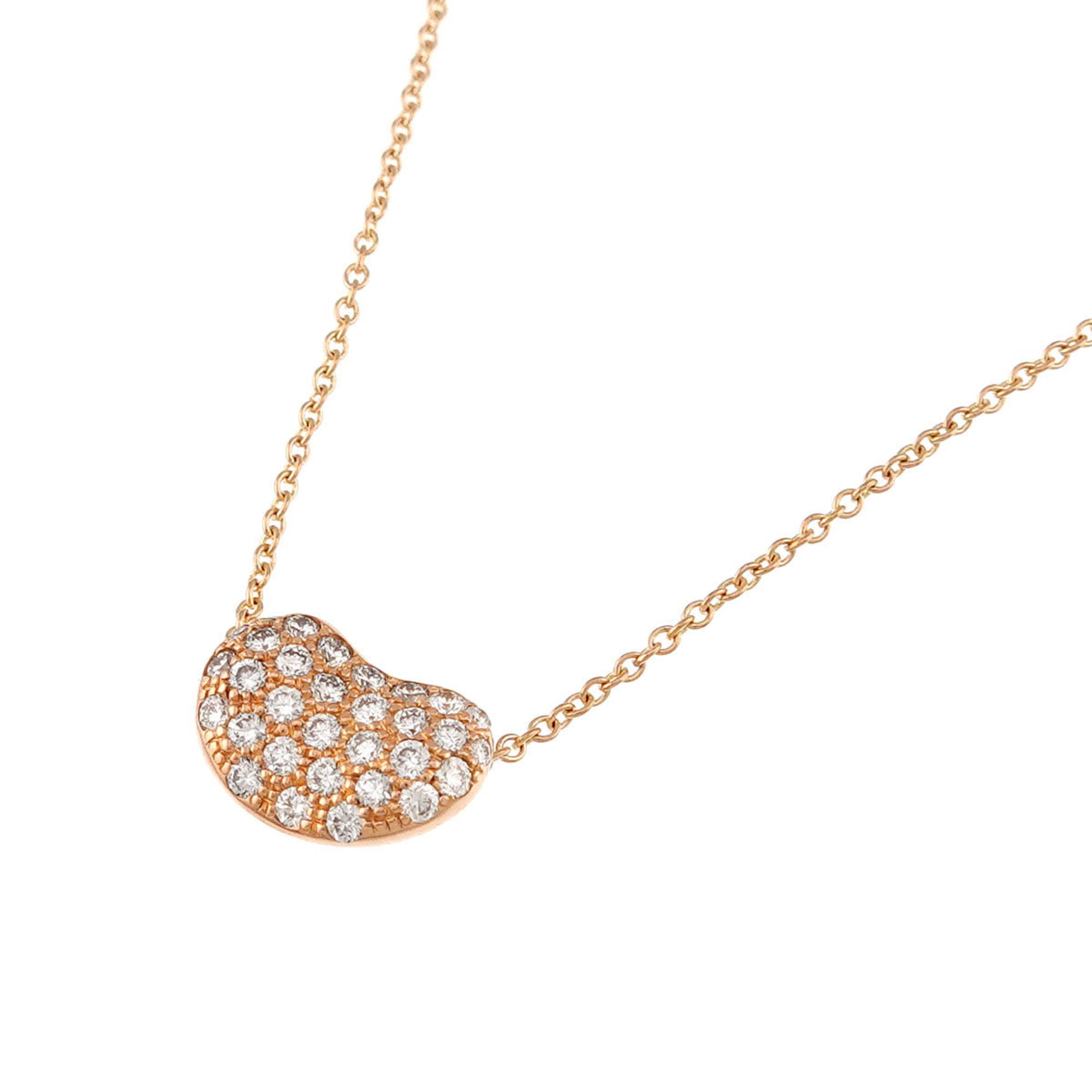 Tiffany & Co. Bean Diamond Necklace, 40cm, 18K Pink Gold (750)