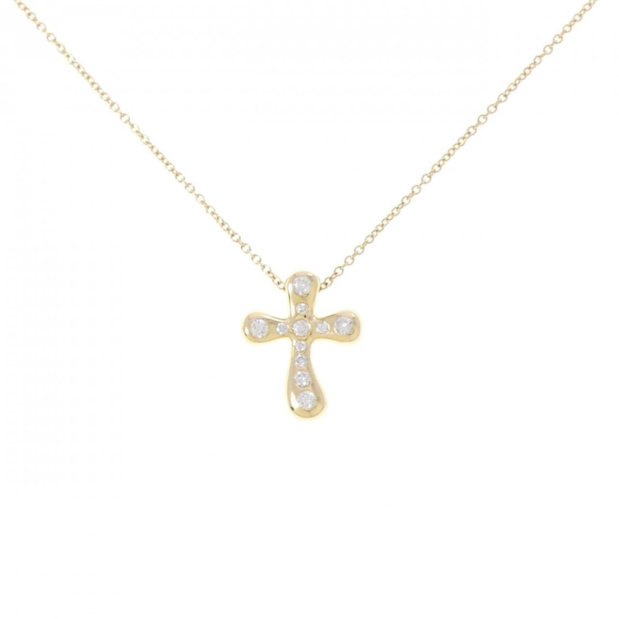 Tiffany Small Cross Necklace