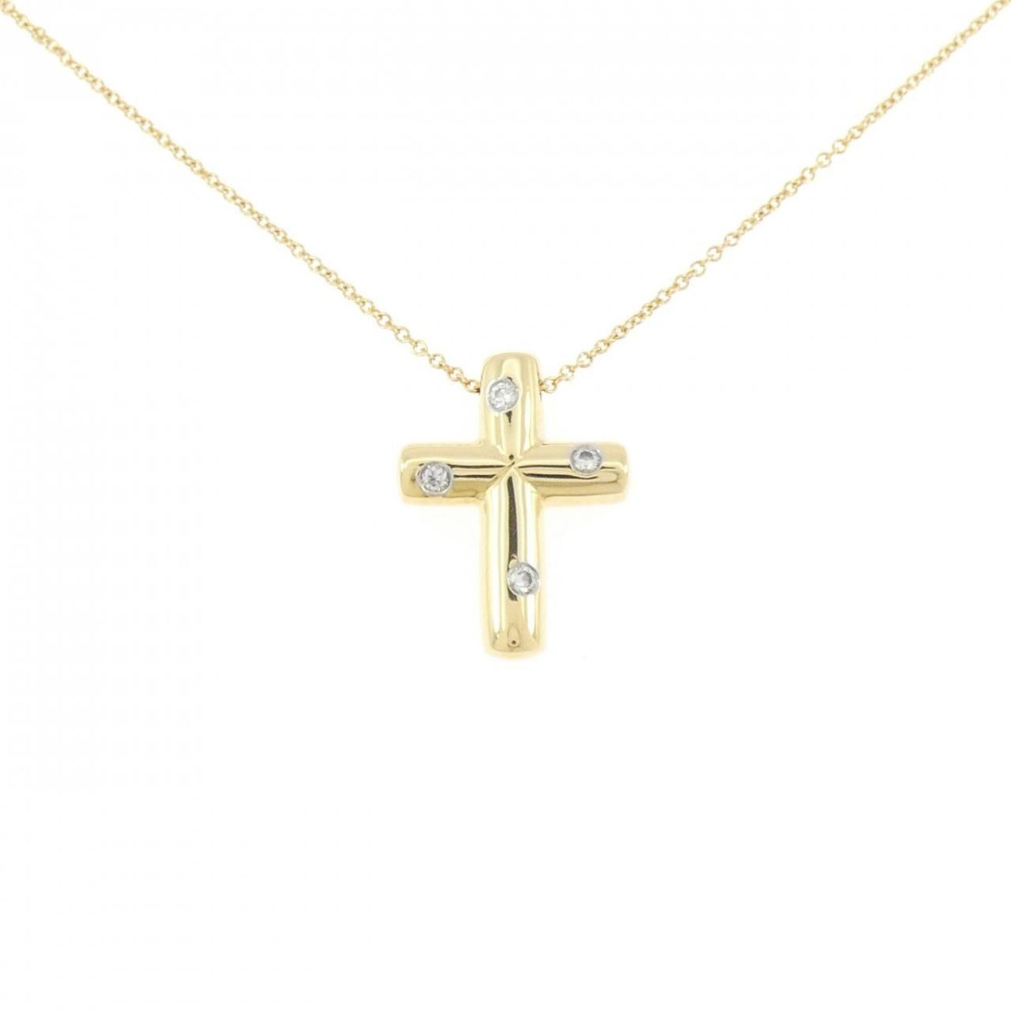 Tiffany & Co. Dots Cross Necklace
