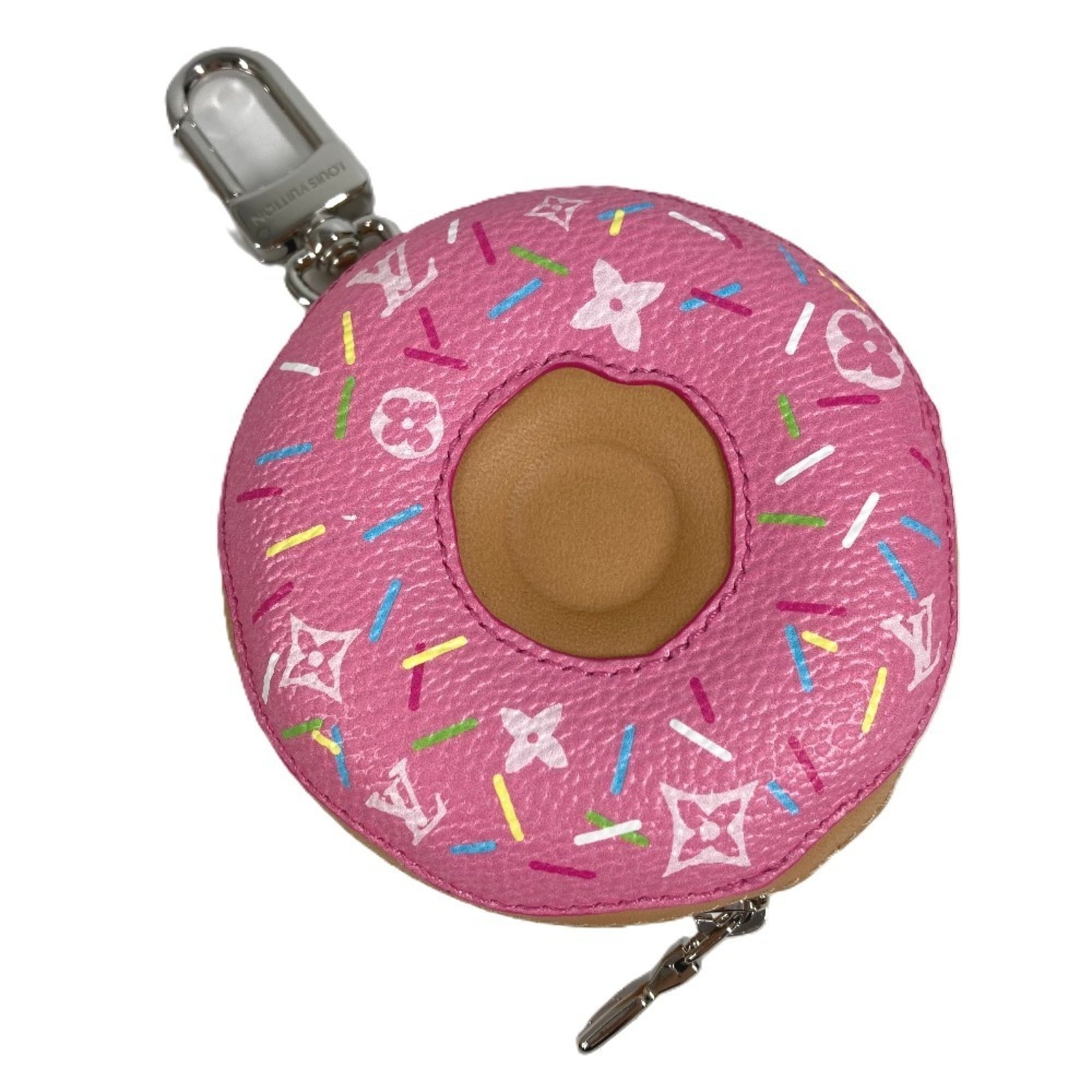 LOUIS VUITTON M02549 Monogram Donut Bag Charm - LV Charm, Keychain Leather Canvas, Men\'s/Women\'s,