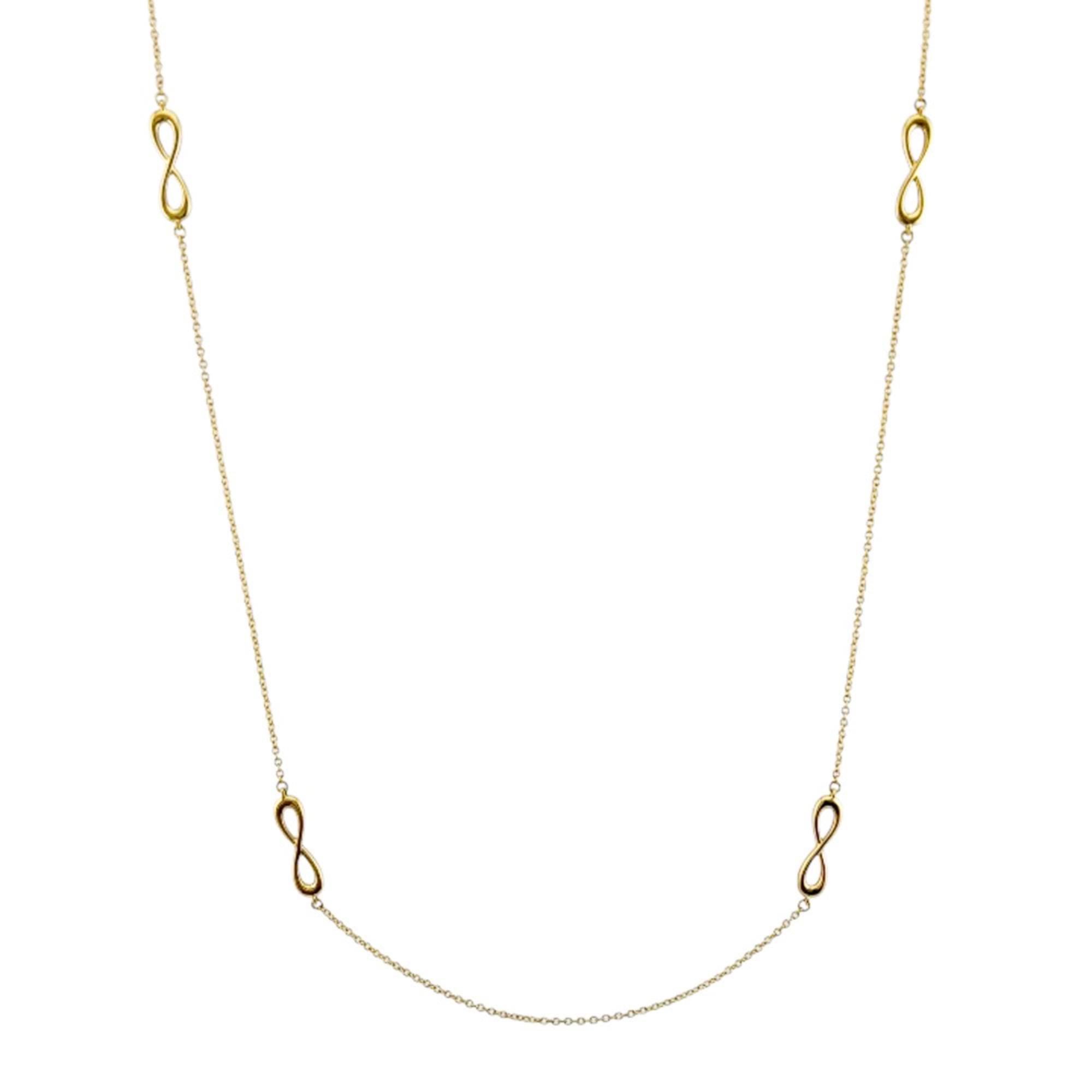 Tiffany & Co. Infinity Endless Necklace, 18K Yellow Gold, Women\'s.