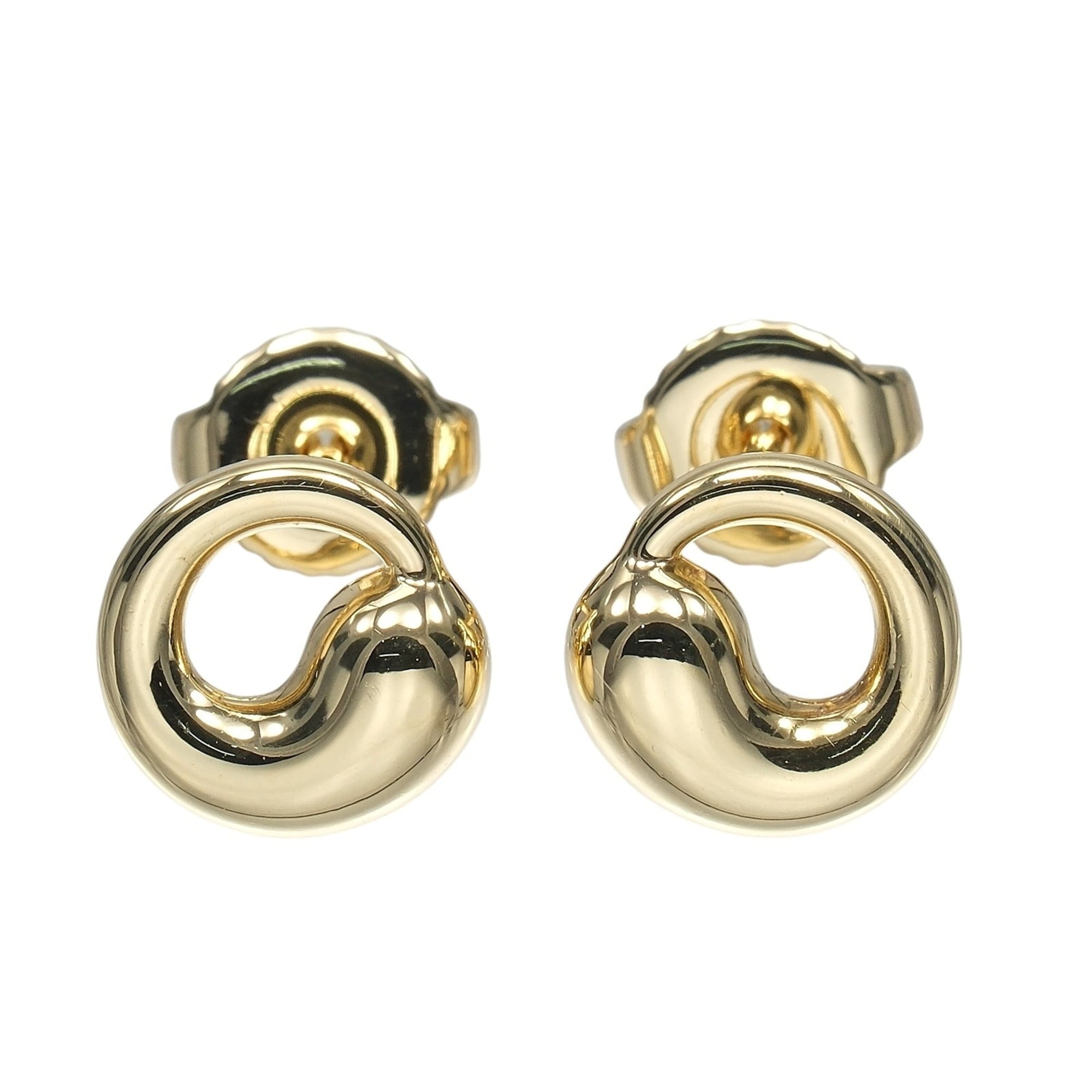 Tiffany & Co. Eternal Circle Earrings, 18K Yellow Gold, Approx. 4.1g.