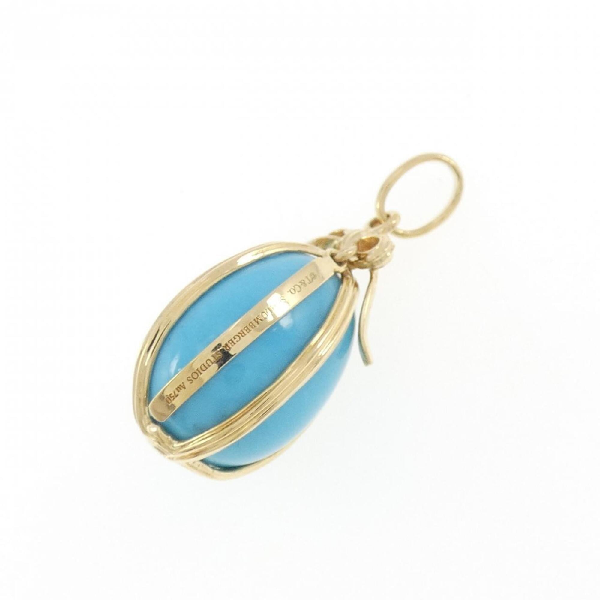 Tiffany Egg Charm Pendant