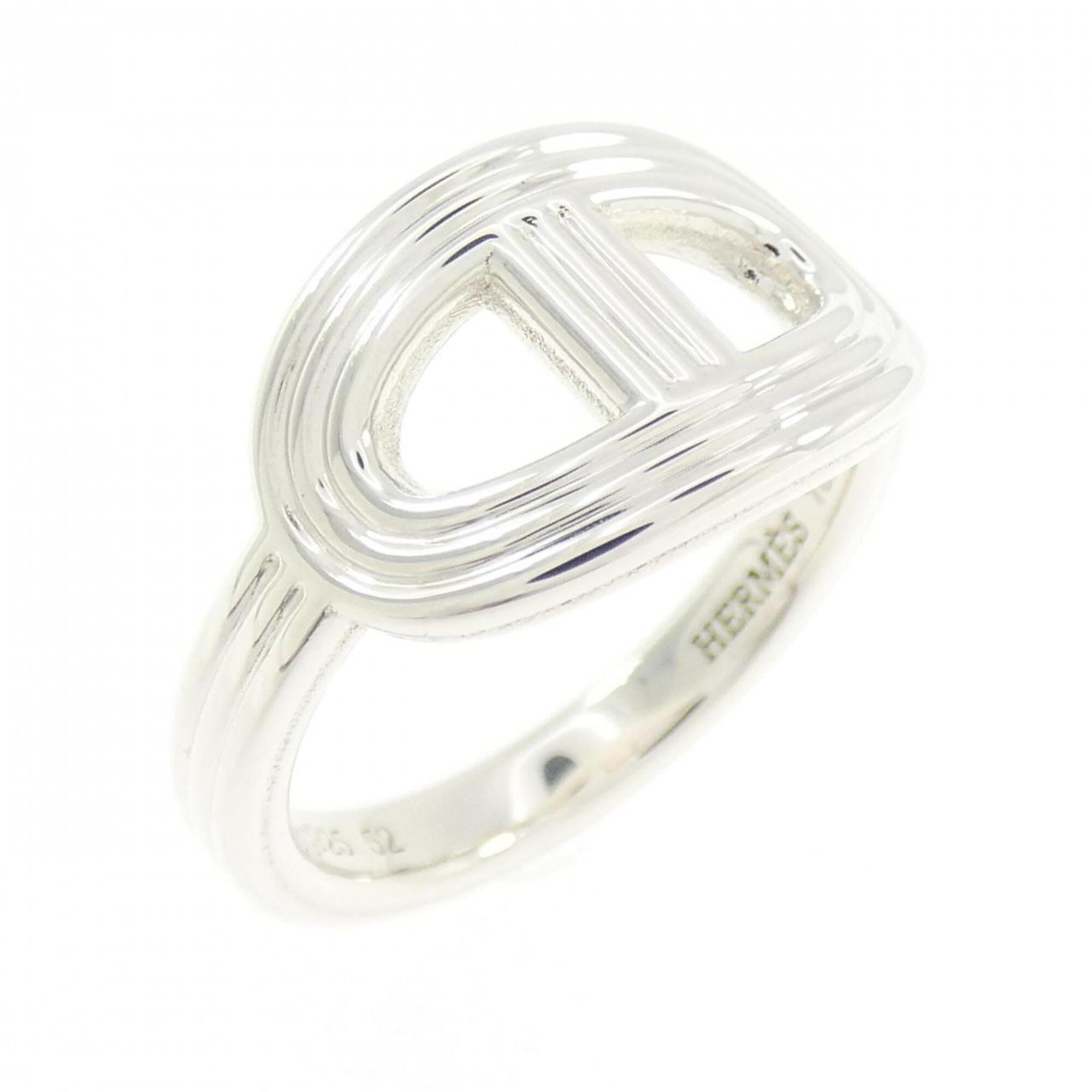 Hermes Herms Chaine d\'Ancre 24 Ring