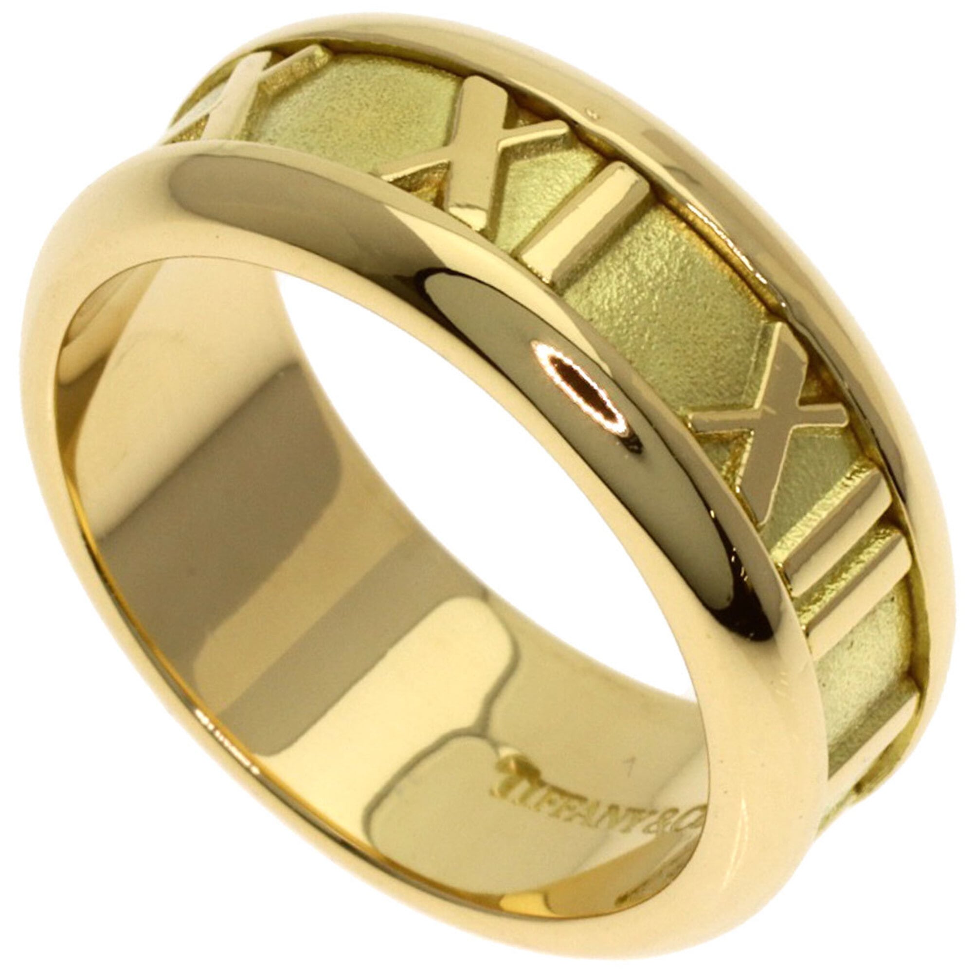 Tiffany & Co. Atlas Ring, 18K Yellow Gold, Women\'s.