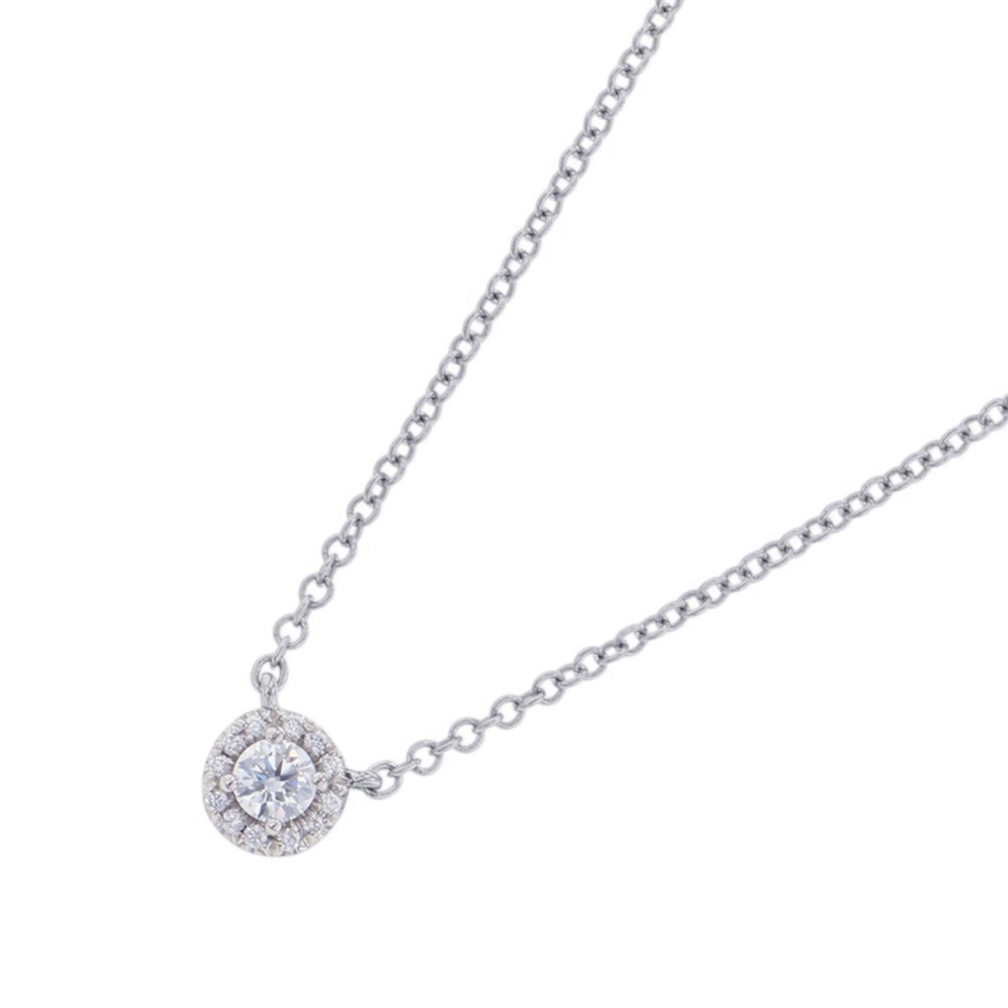 Tiffany & Co. Soleste Pendant Necklace, Diamonds, Approx. 0.16ct Total, Pt950 Platinum, Item Number