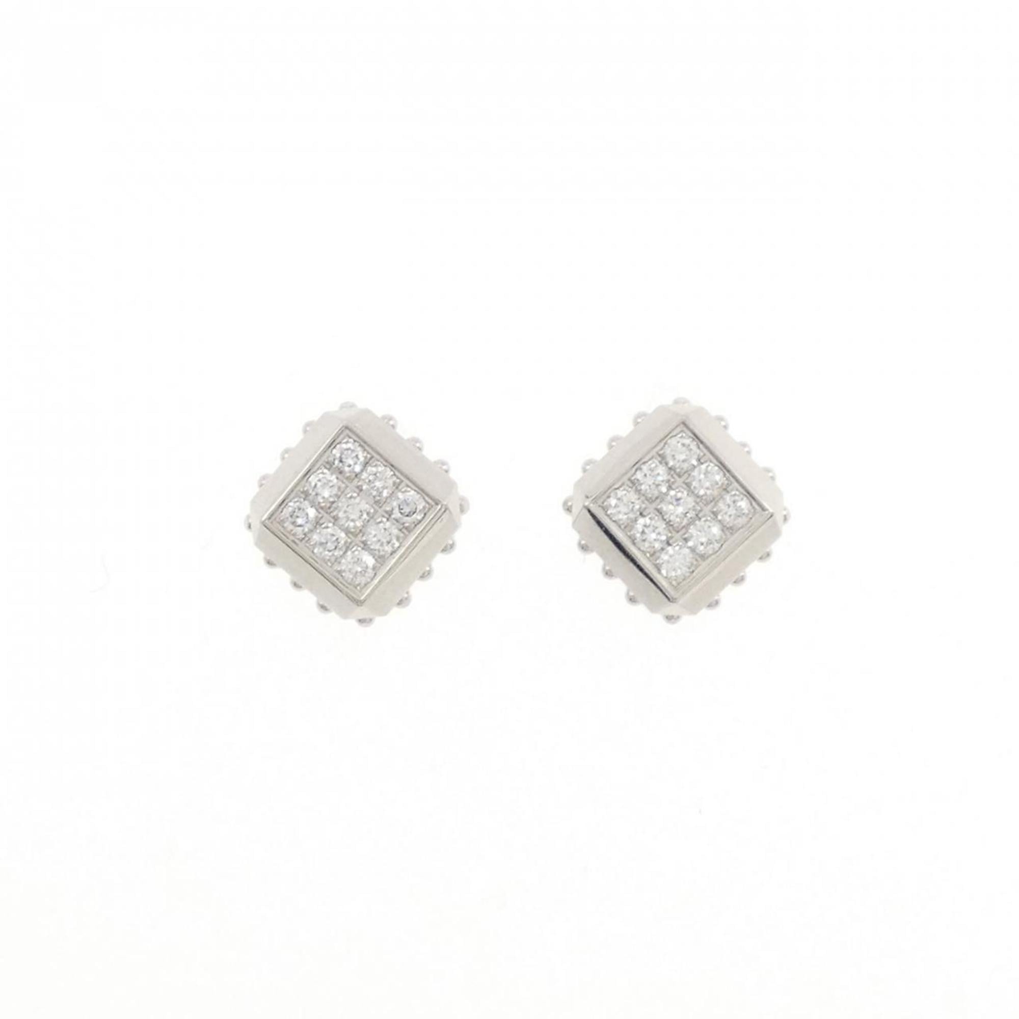 Louis Vuitton diamond earrings
