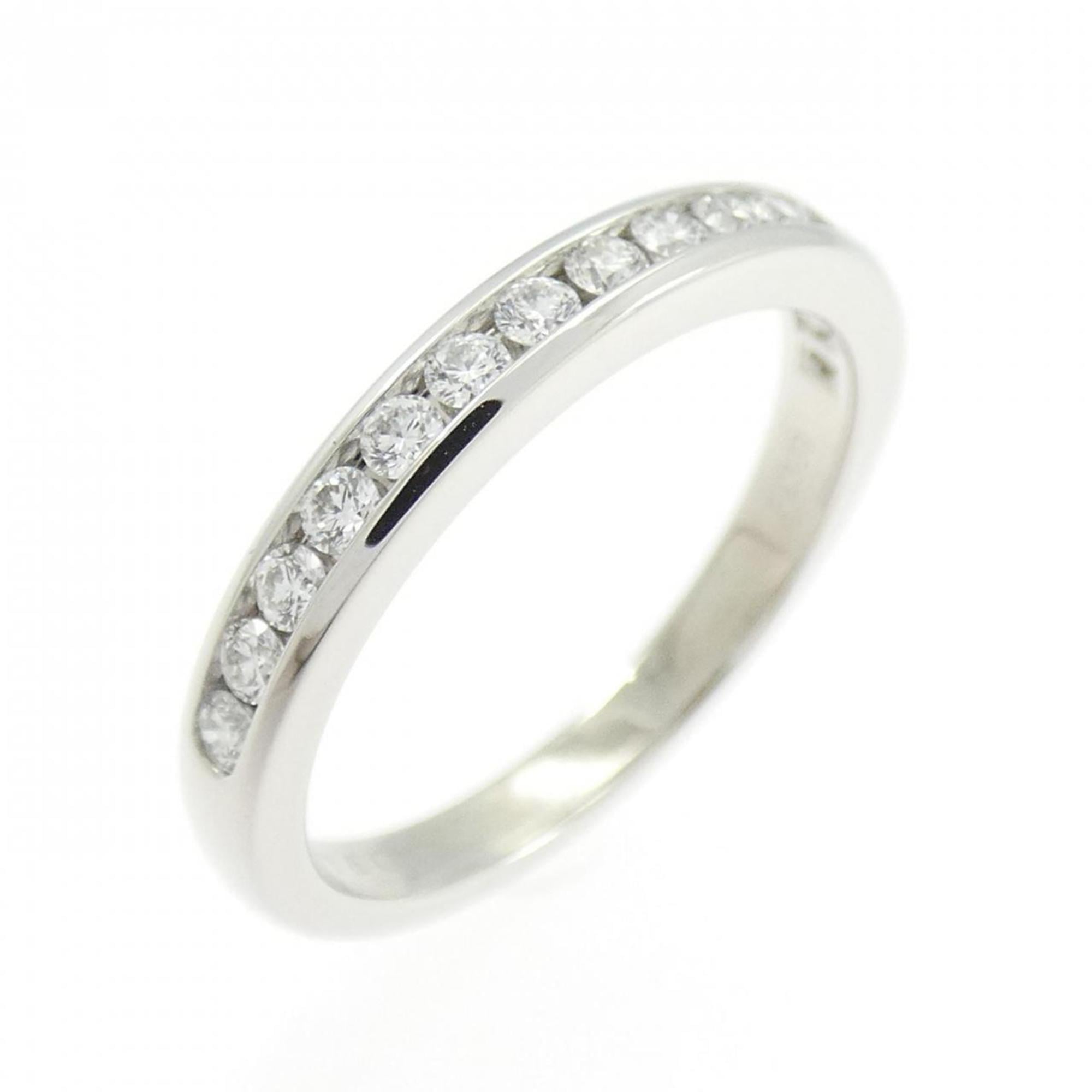 Tiffany Half Circle Channel Setting Ring