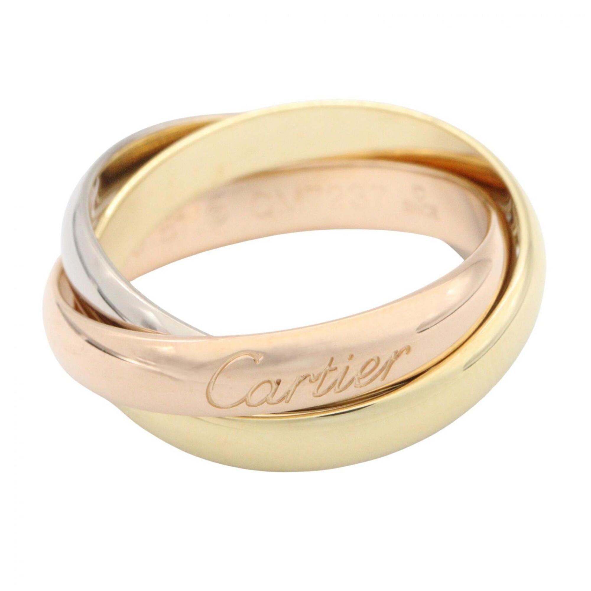 Cartier Trinity Ring Classic - Jewelry 18K (Yellow Gold), 18KWG (White 18KPG (Pink Gold) Women\'s Go