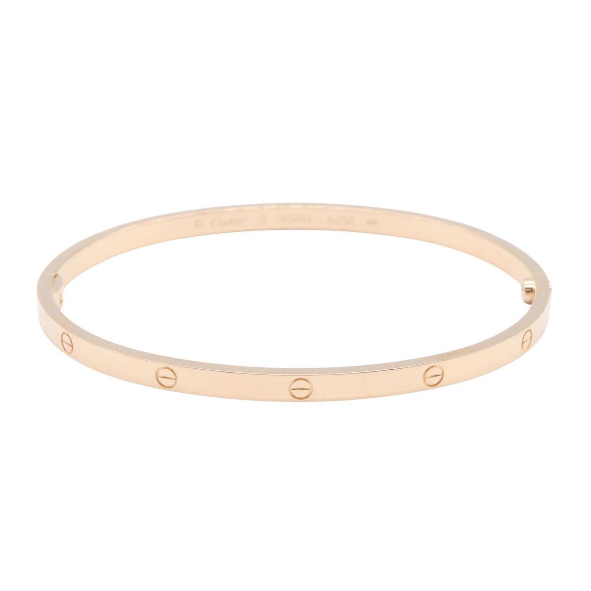 Cartier Love Bracelet SM Accessory 18KPG (Pink Gold) Men\'s Women\'s Gold Tone B6079017