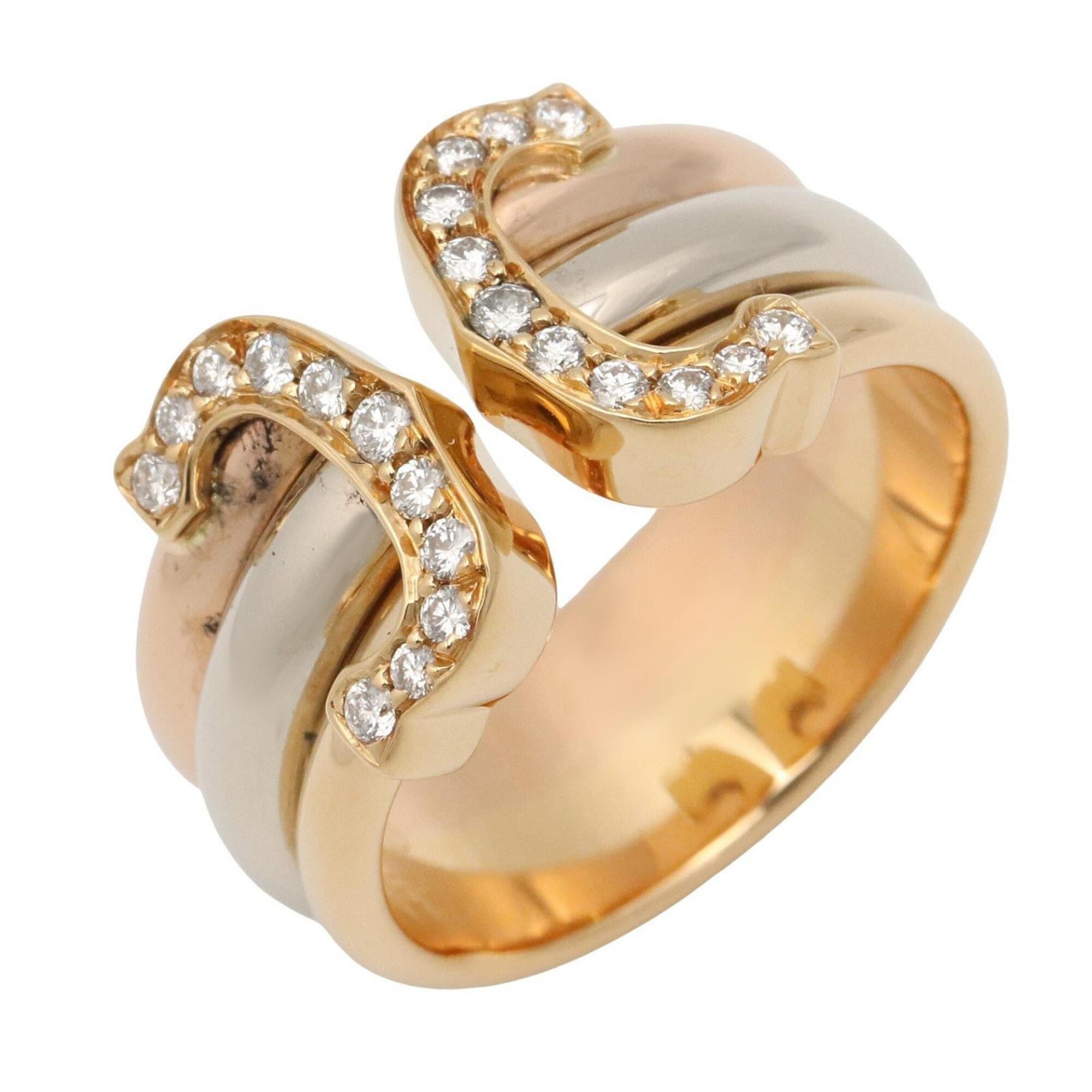 Cartier 2C Diamond Ring - Ring/Finger Jewelry 18K (Yellow Gold), 18KWG (White 18KPG (Pink Gold) Wome
