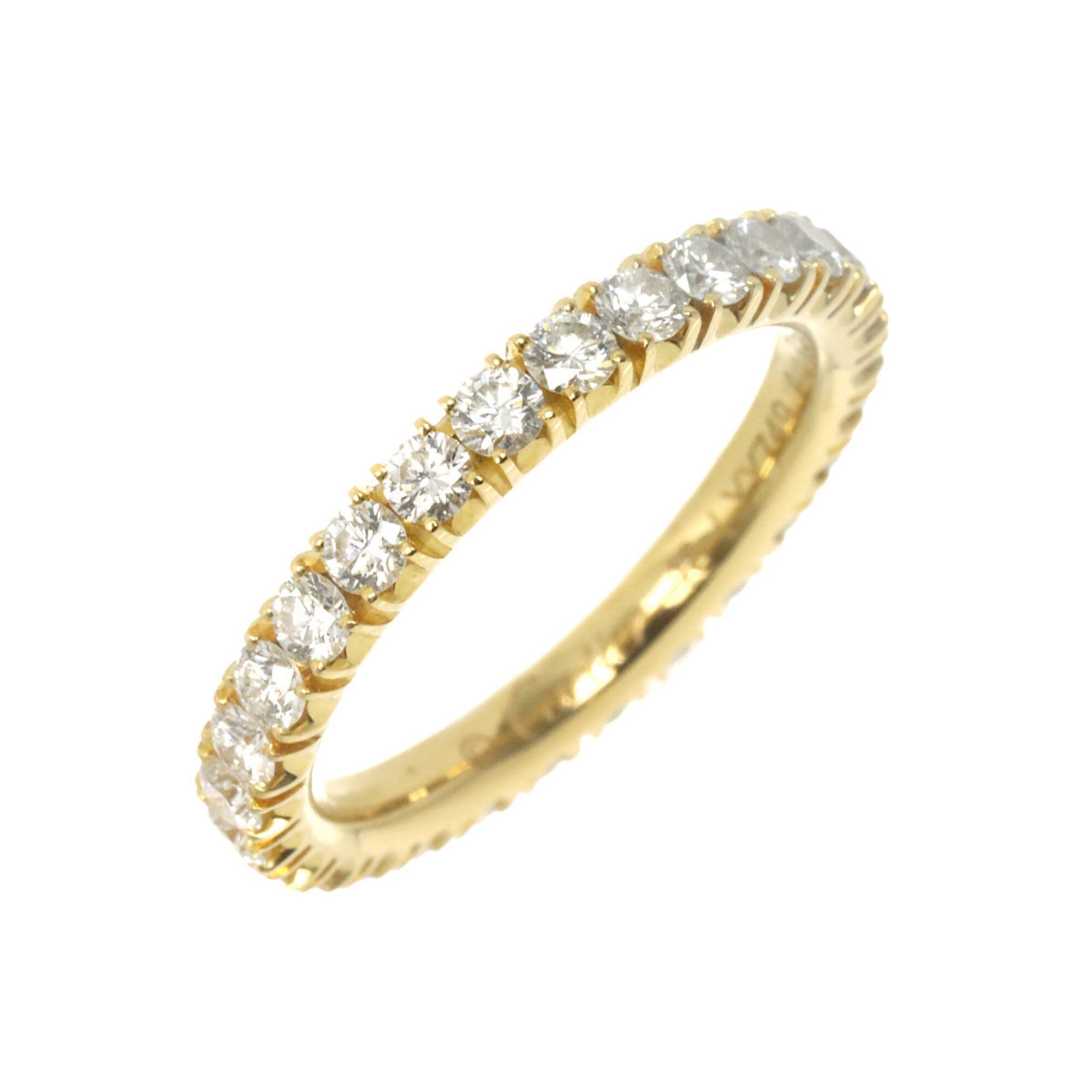 Cartier Etincelle Diamond Ring #48, 18K Yellow Gold 750.