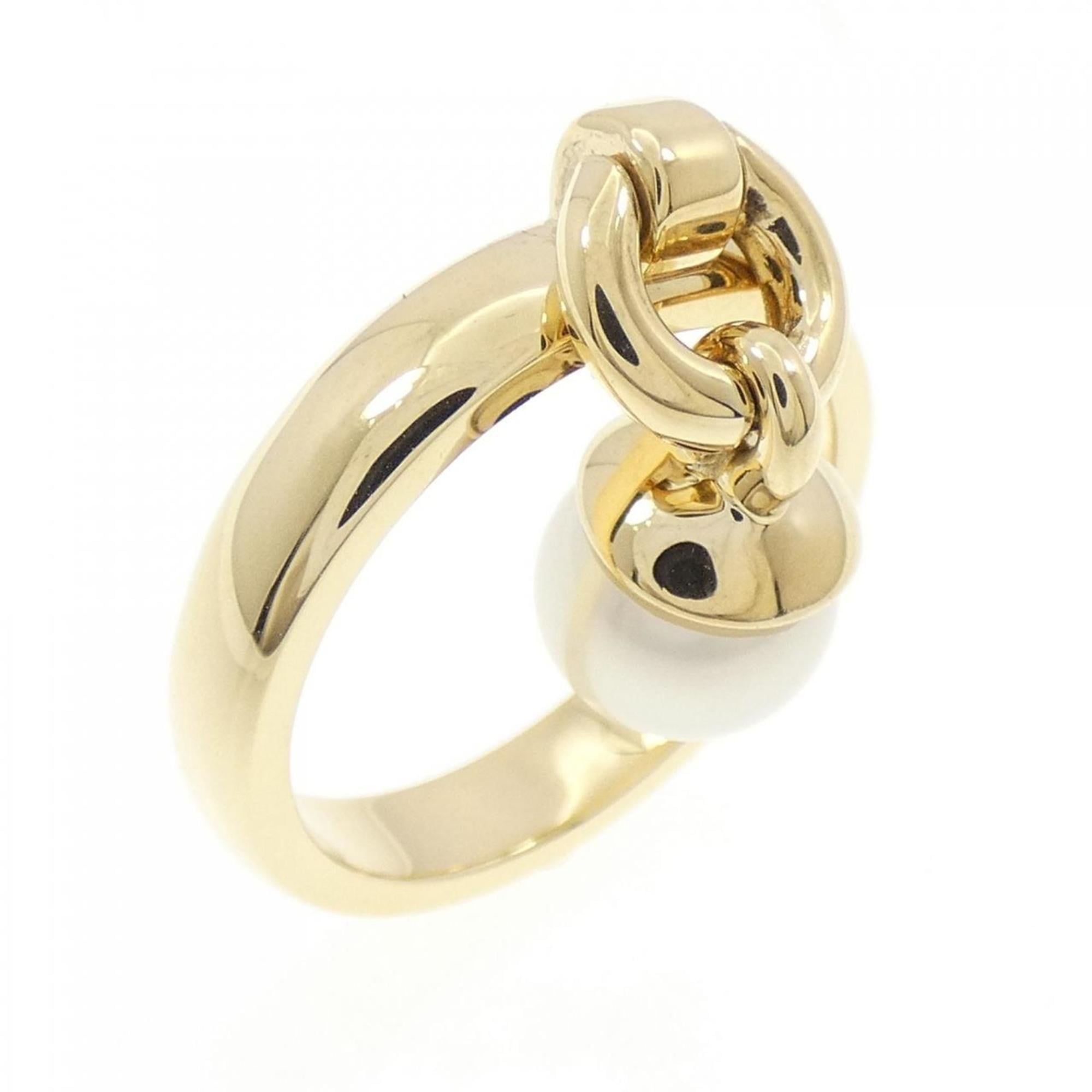 Tiffany Akoya pearl ring 6.7mm