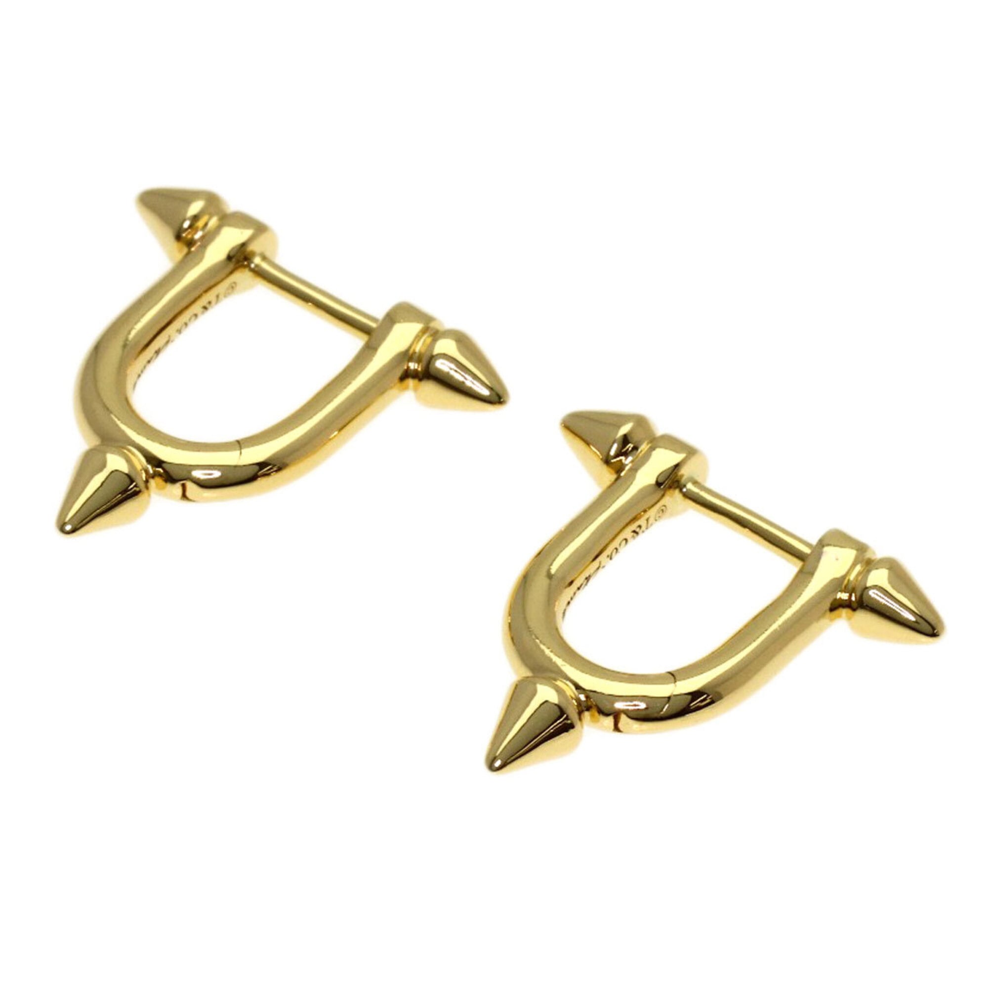 Tiffany & Co. Titan Small Earrings, 18K Yellow Gold, Women\'s.