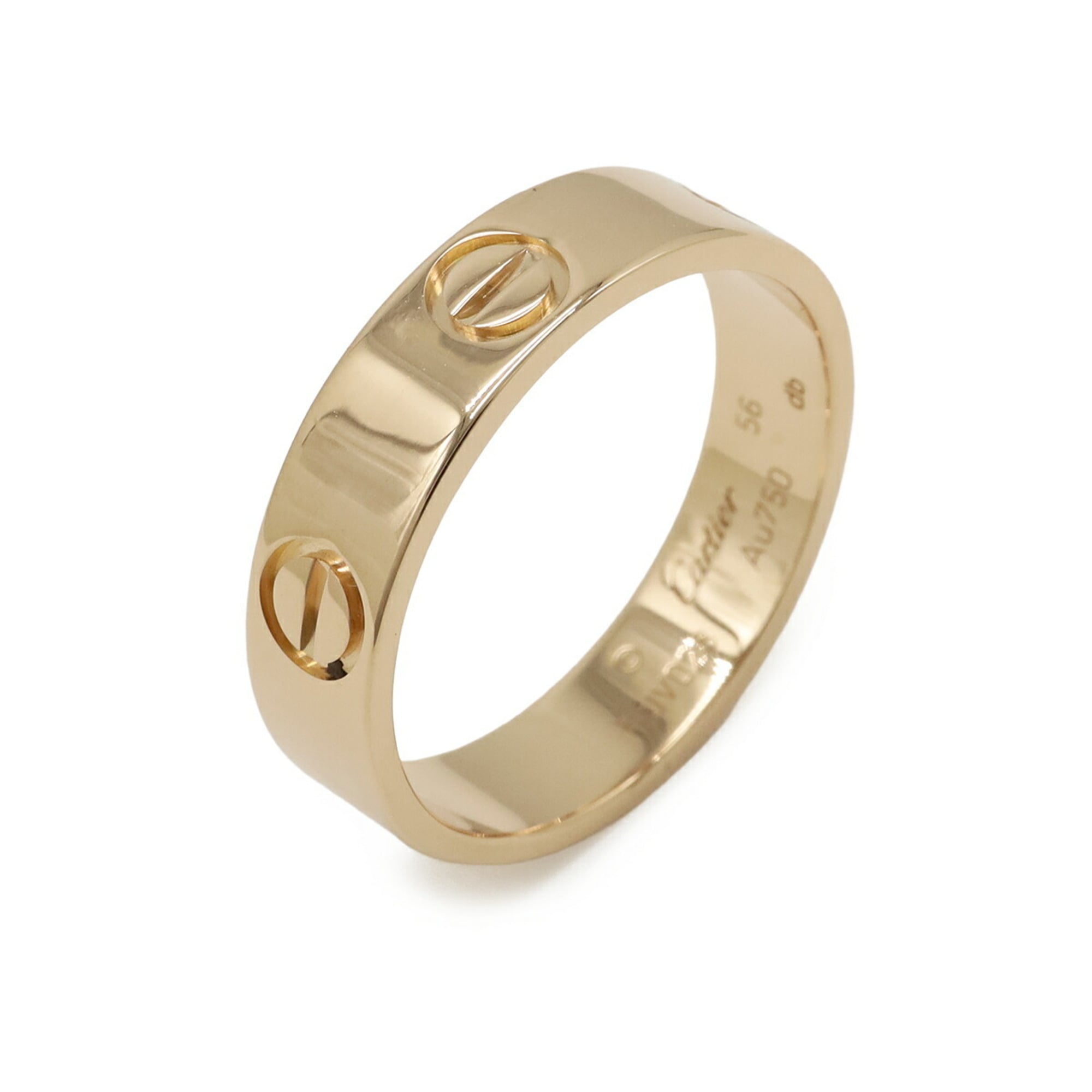 Cartier Love Ring, 18K Pink Gold, Wedding Size #56 (approx. Japanese size 1), B4084800