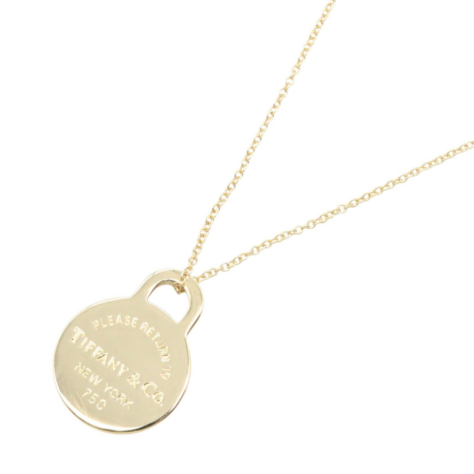 Tiffany & Co. RTT Necklace, 18K (Yellow Gold), Women\'s Jewelry, Gold Tone
