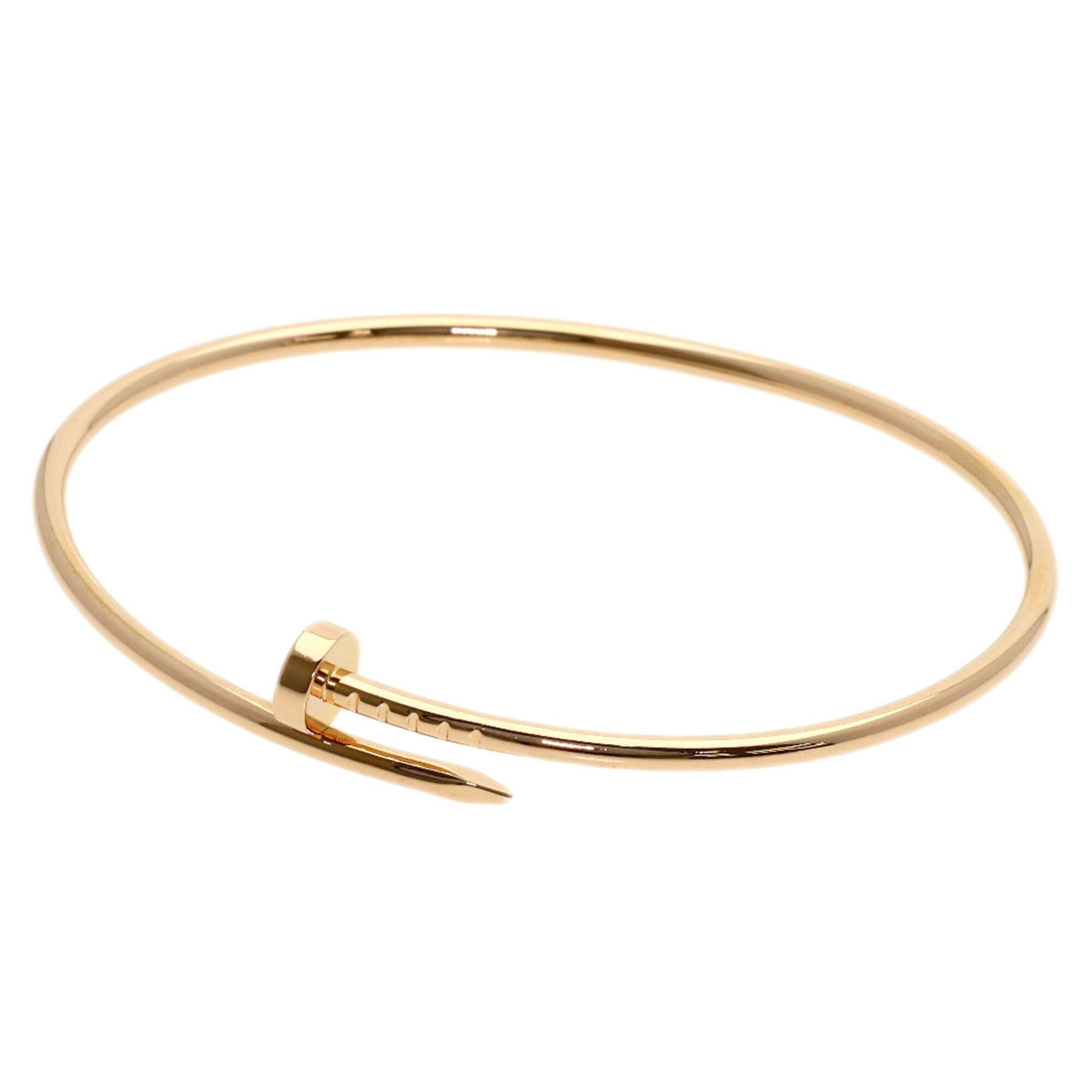 Cartier Juste un Clou SM #19 Bracelet 18K Pink Gold Women\'s CARTIER