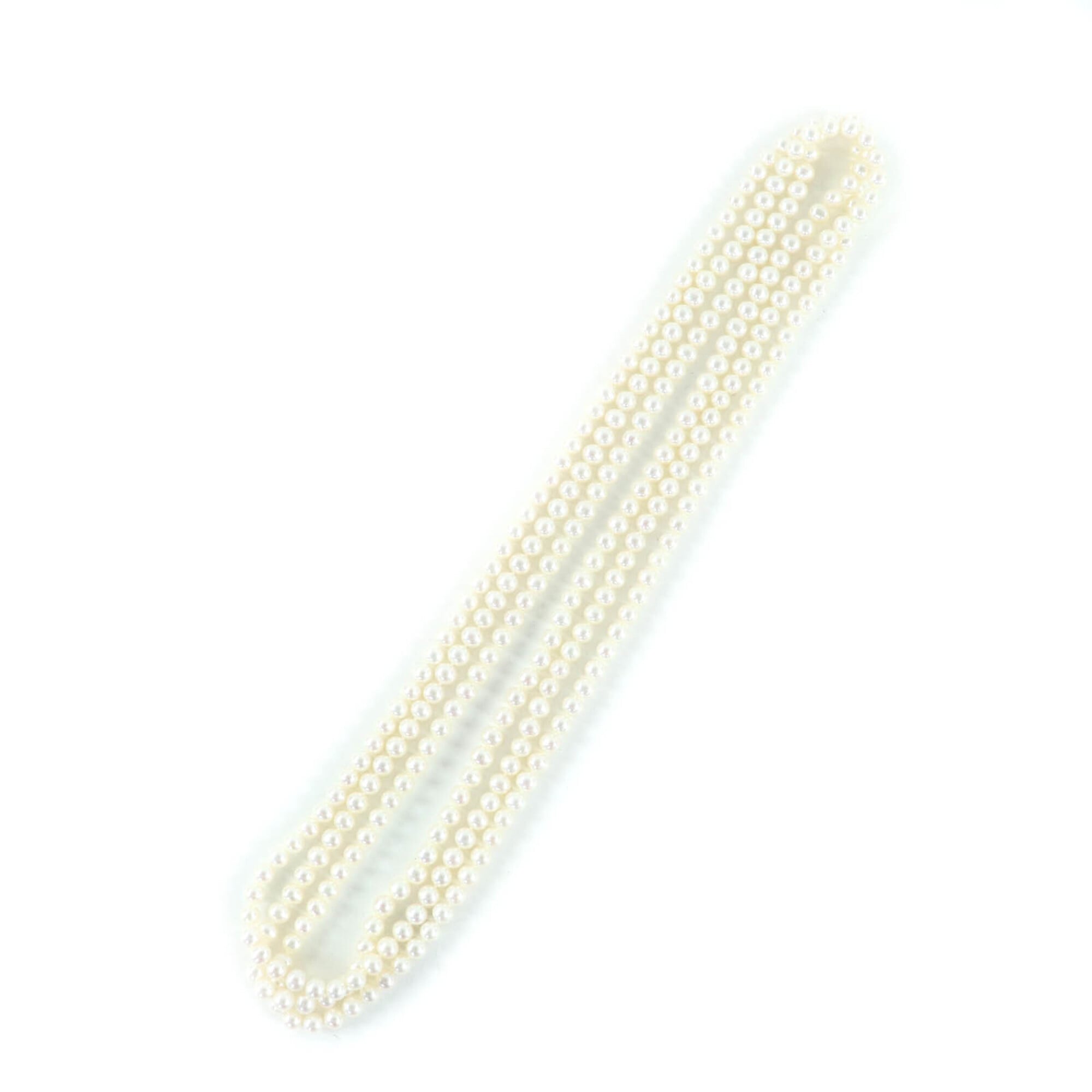 TIFFANY&Co. Tiffany Ziegfeld Collection Pearl Wrap Necklace, Freshwater Pearls, 925 Sterling Silver,
