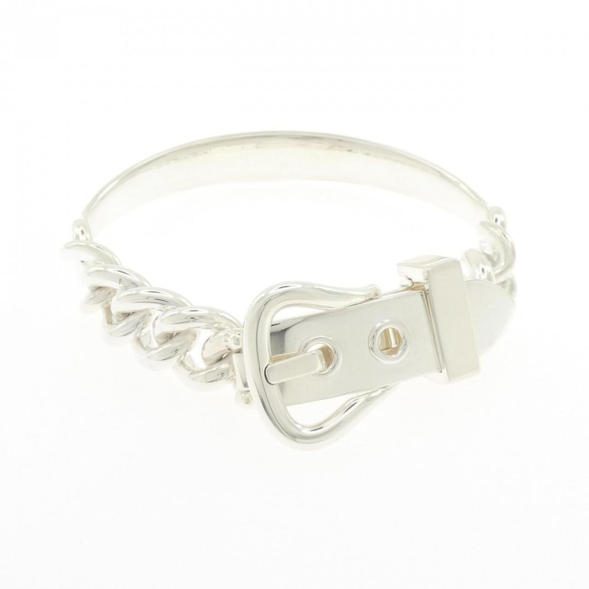 Hermes Herms Boucles Sellier Inflexible GM Bangle