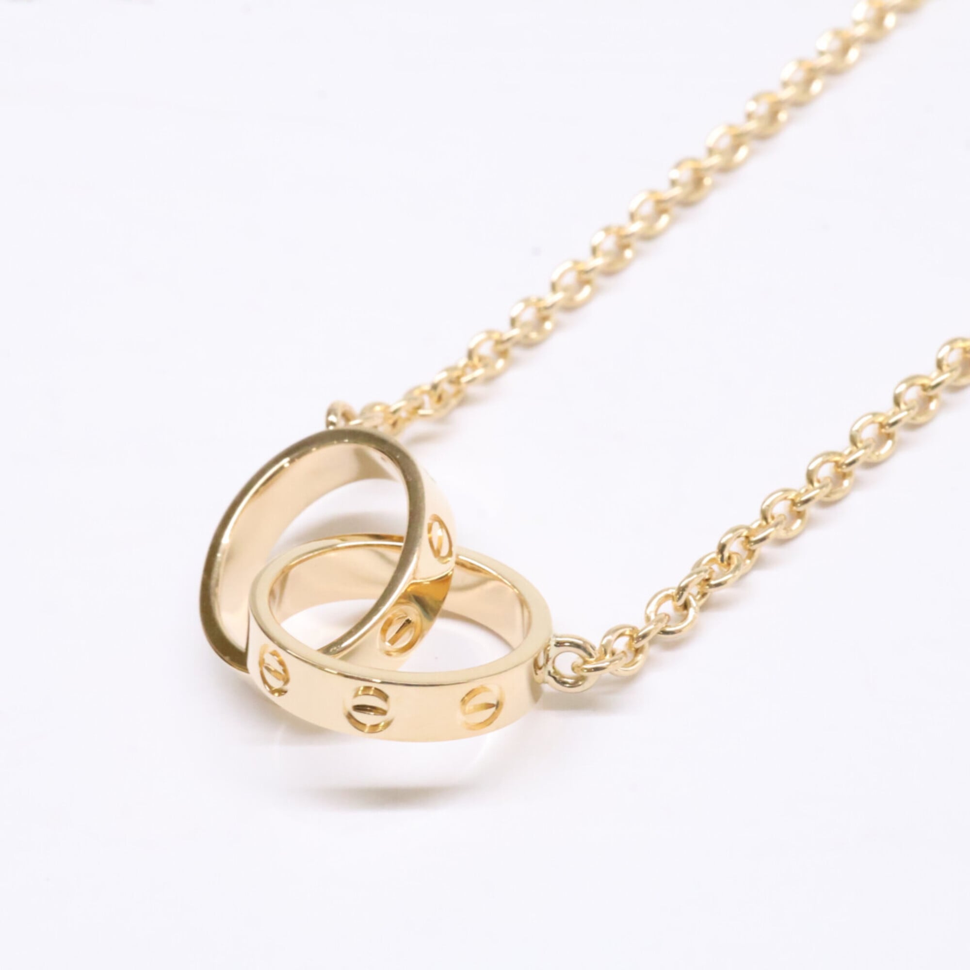 Cartier Baby Love Pendant Necklace, Yellow Gold, B7212400 750 (Refurbished), Ladies\'.