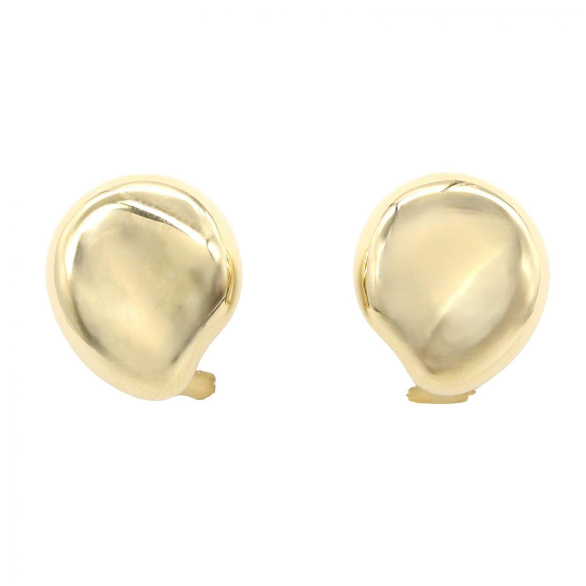 Tiffany & Co. Bean Earrings, 18K (Yellow Gold), Women\'s Jewelry, Gold Tone
