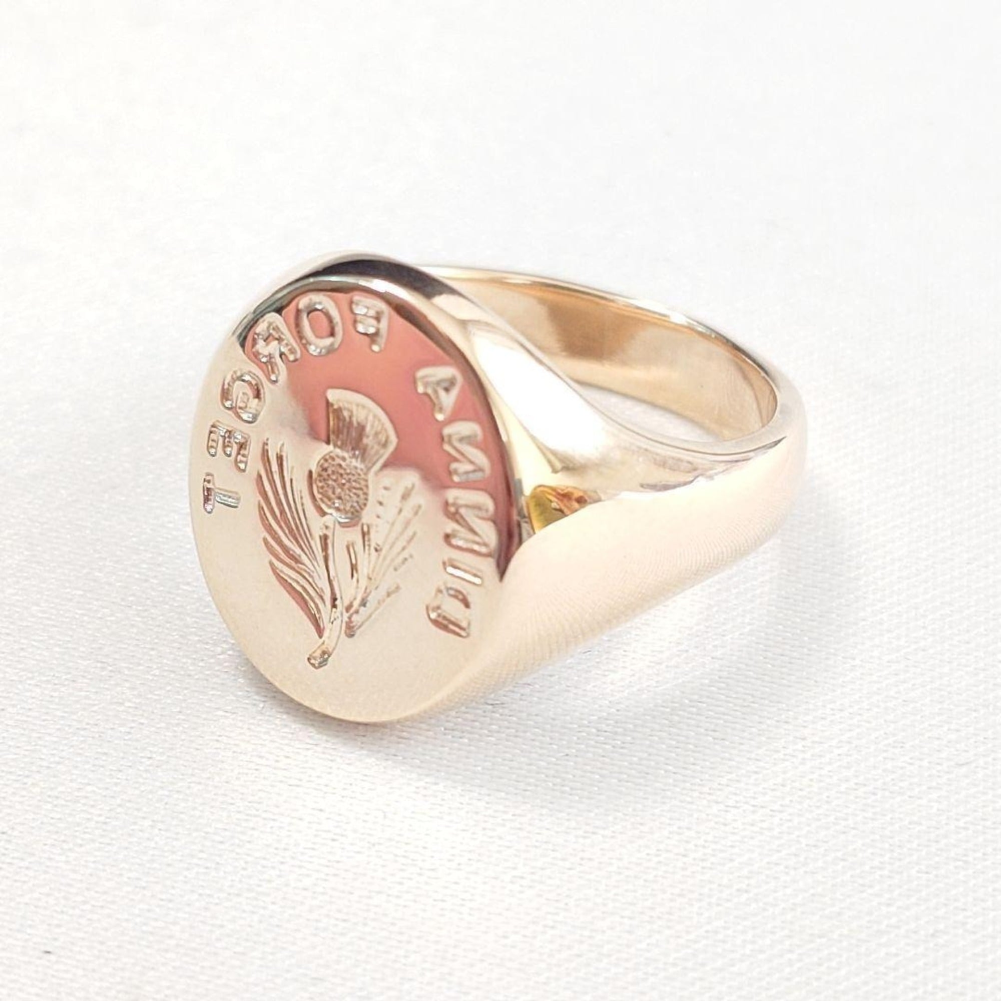 Tiffany & Co. 14K Ring, Size 16, Item No. 7359, Polished.