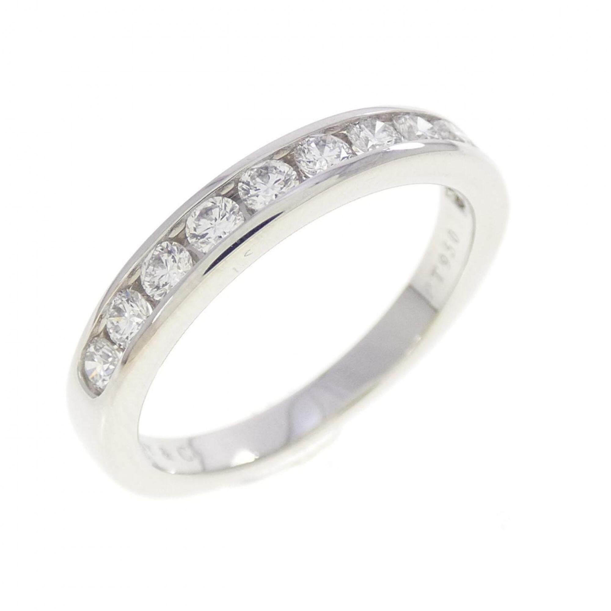 Tiffany Half Circle Channel Setting Ring
