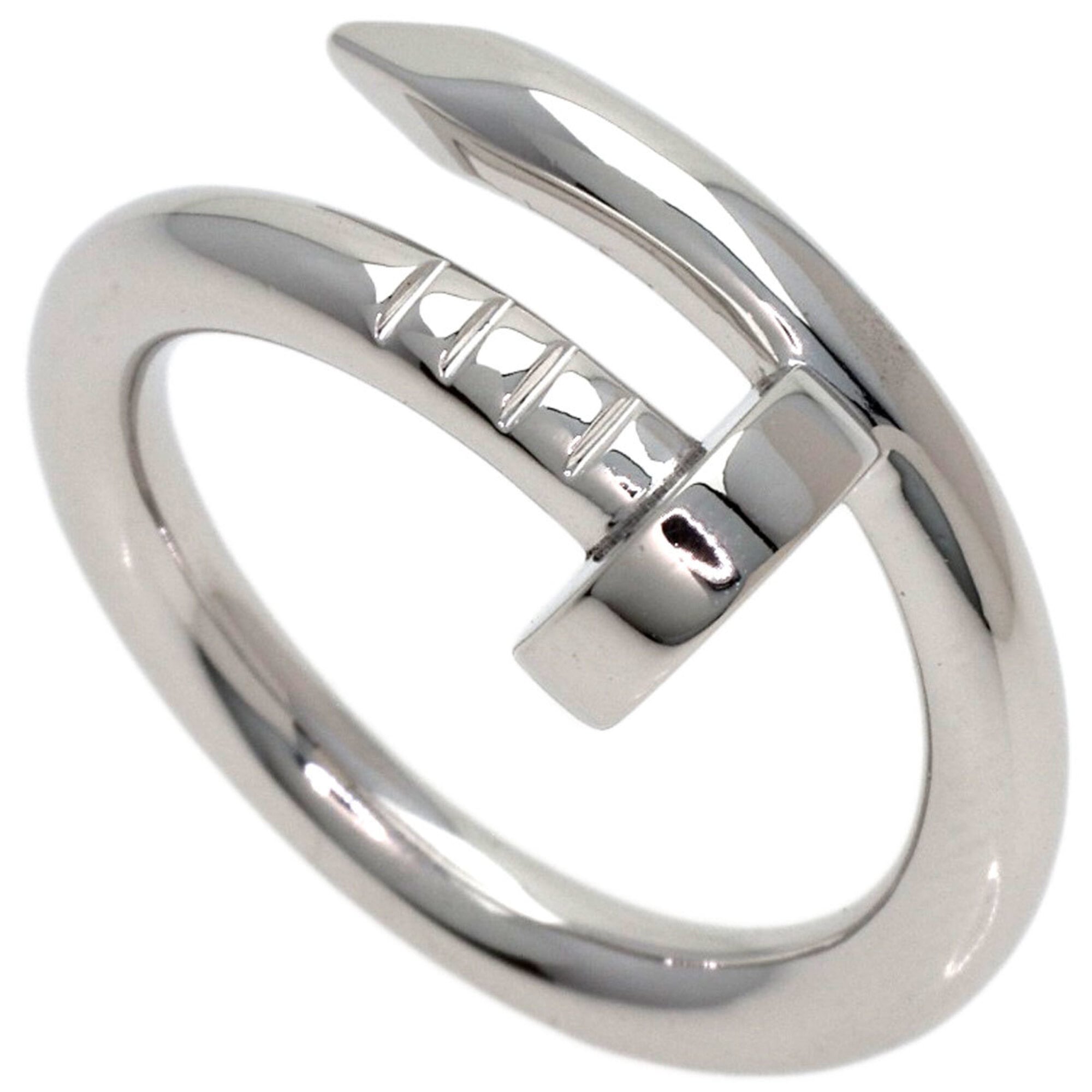 Cartier Juste un Clou #50 Ring, 18K White Gold, Women\'s.