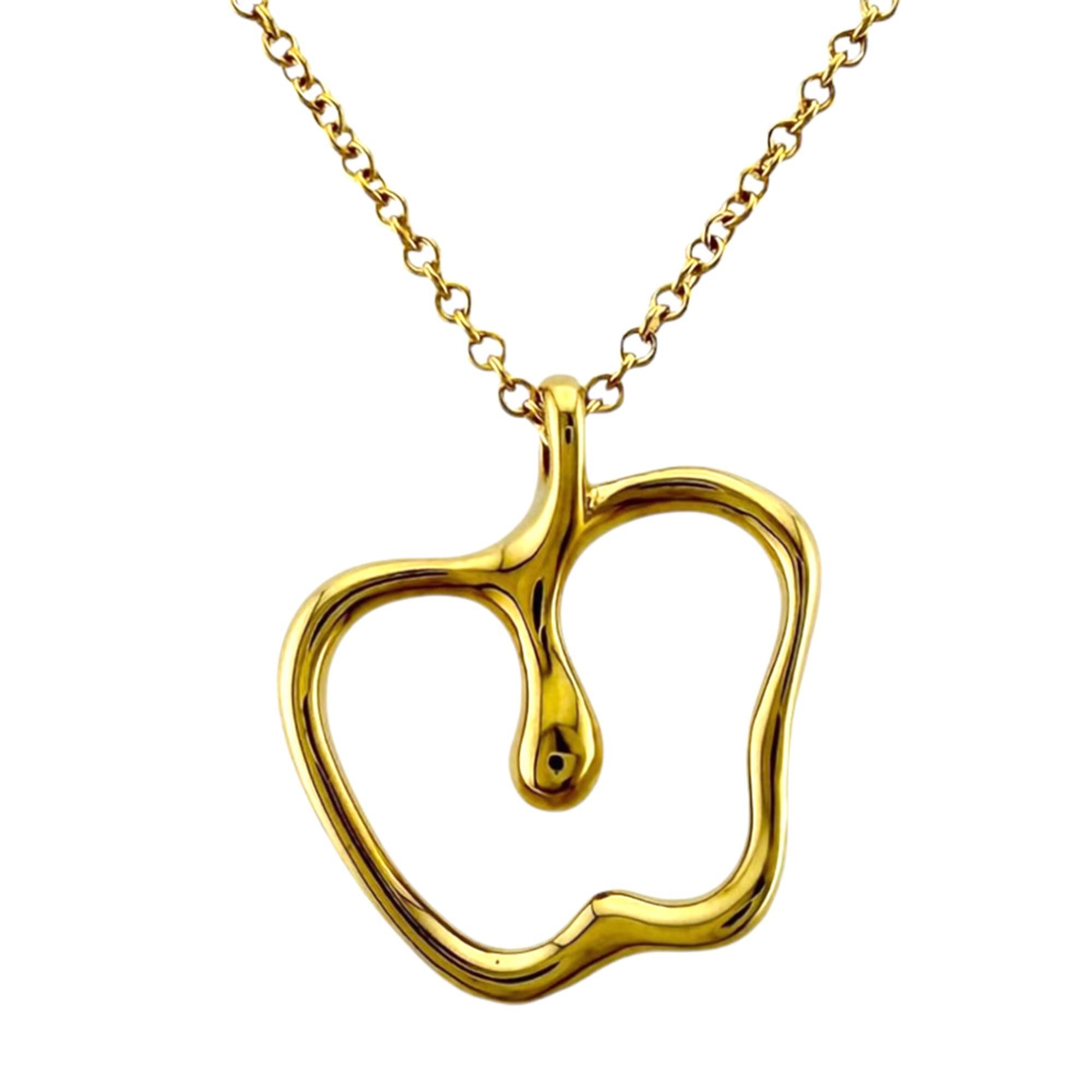 Tiffany & Co. Apple Necklace, 18K Yellow Gold, Women\'s.