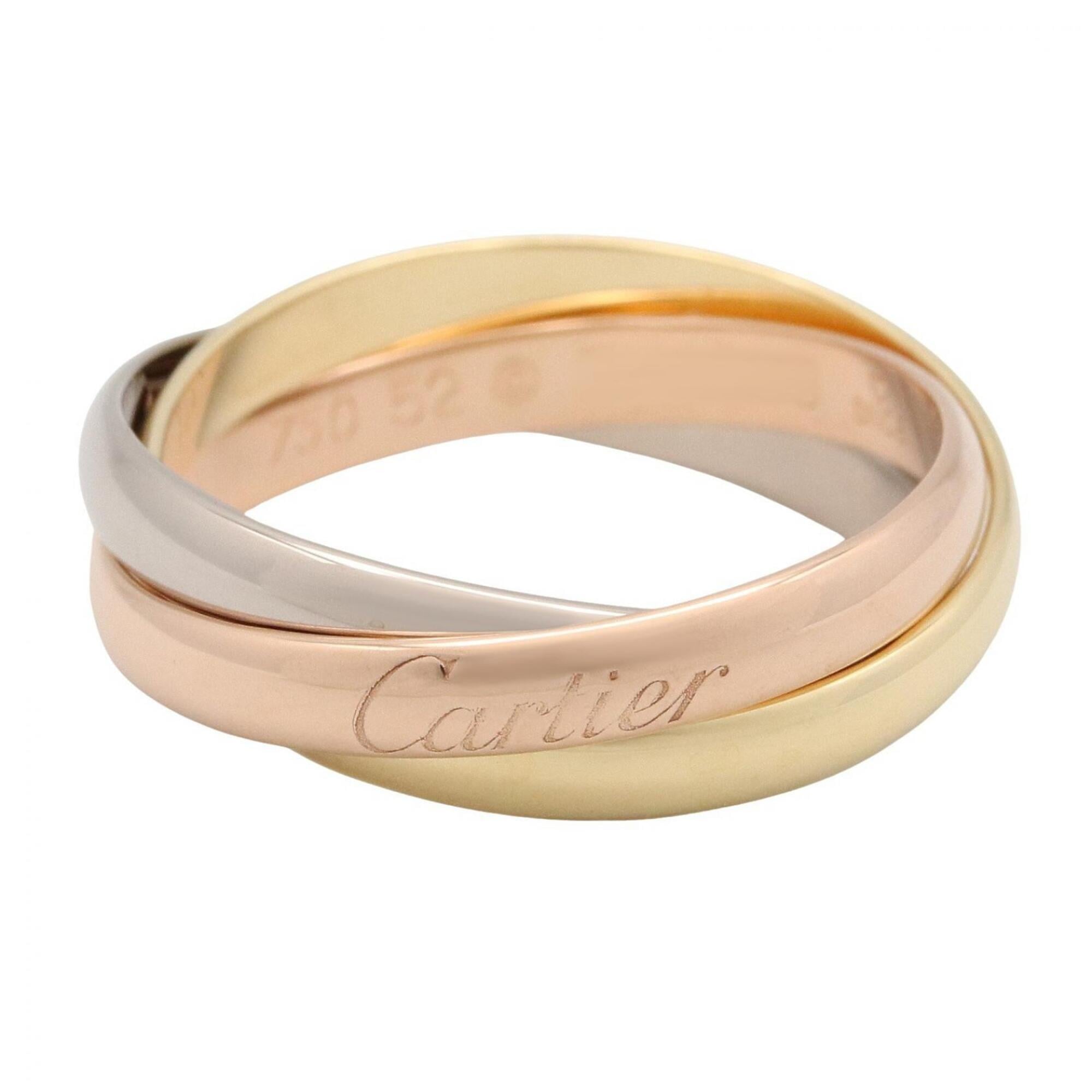 Cartier Trinity Ring - Ring/Finger Jewelry 18K (Yellow Gold), 18KWG (White 18KPG (Pink Gold) Men\'s/