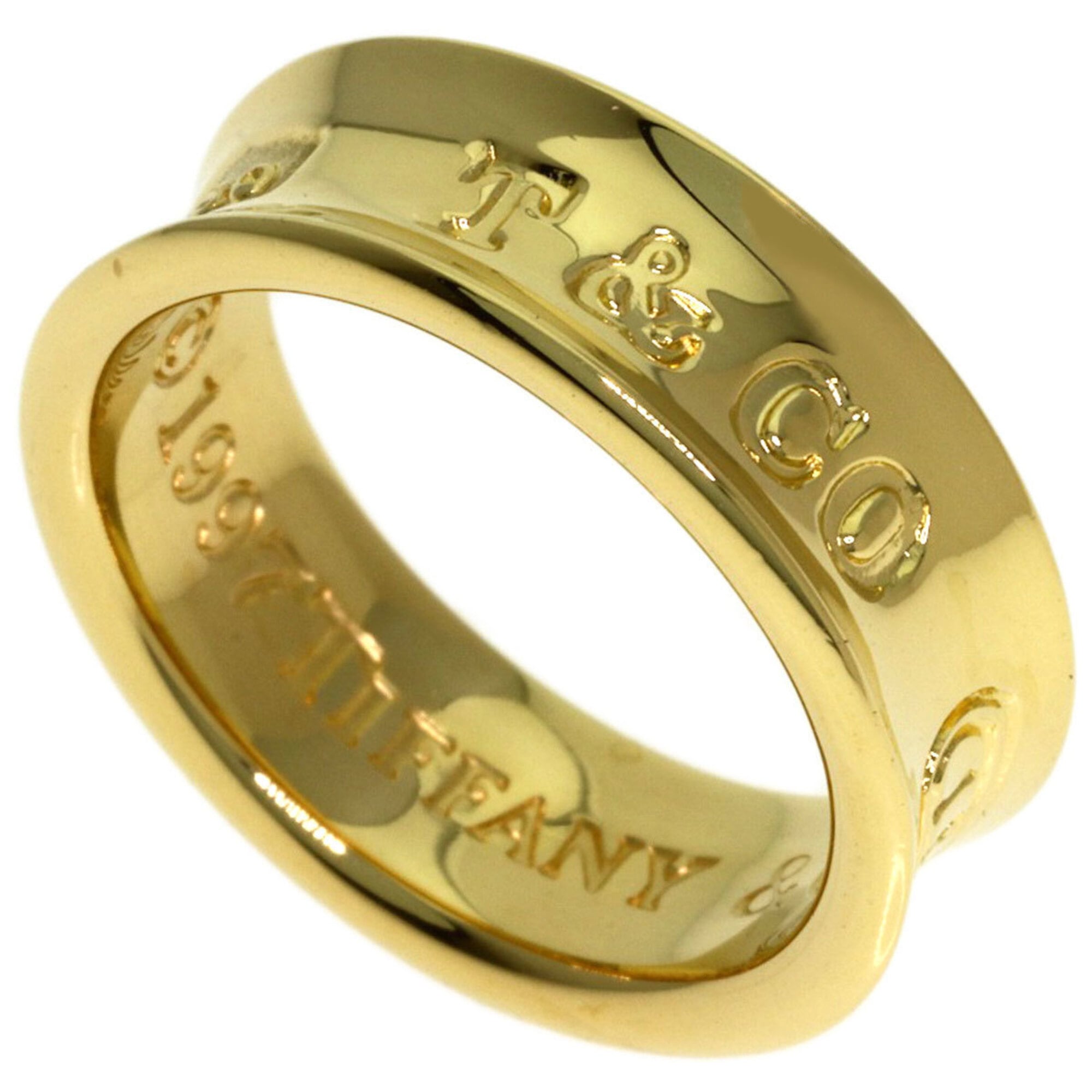 Tiffany & Co. 1837 Ring, 18K Yellow Gold, Women\'s.
