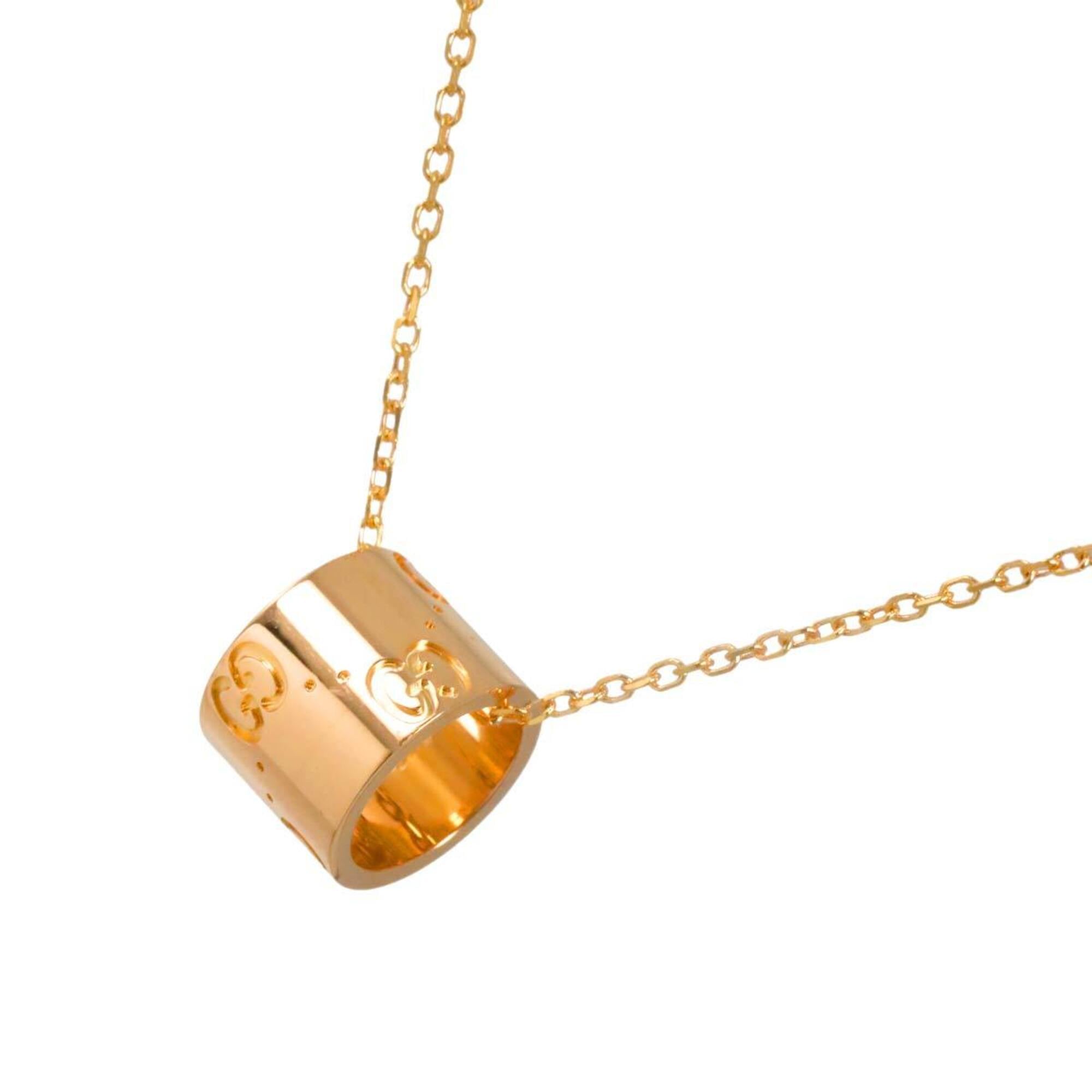 Gucci Icon Necklace, 40cm, 18K PG Pink Gold 750 Necklace