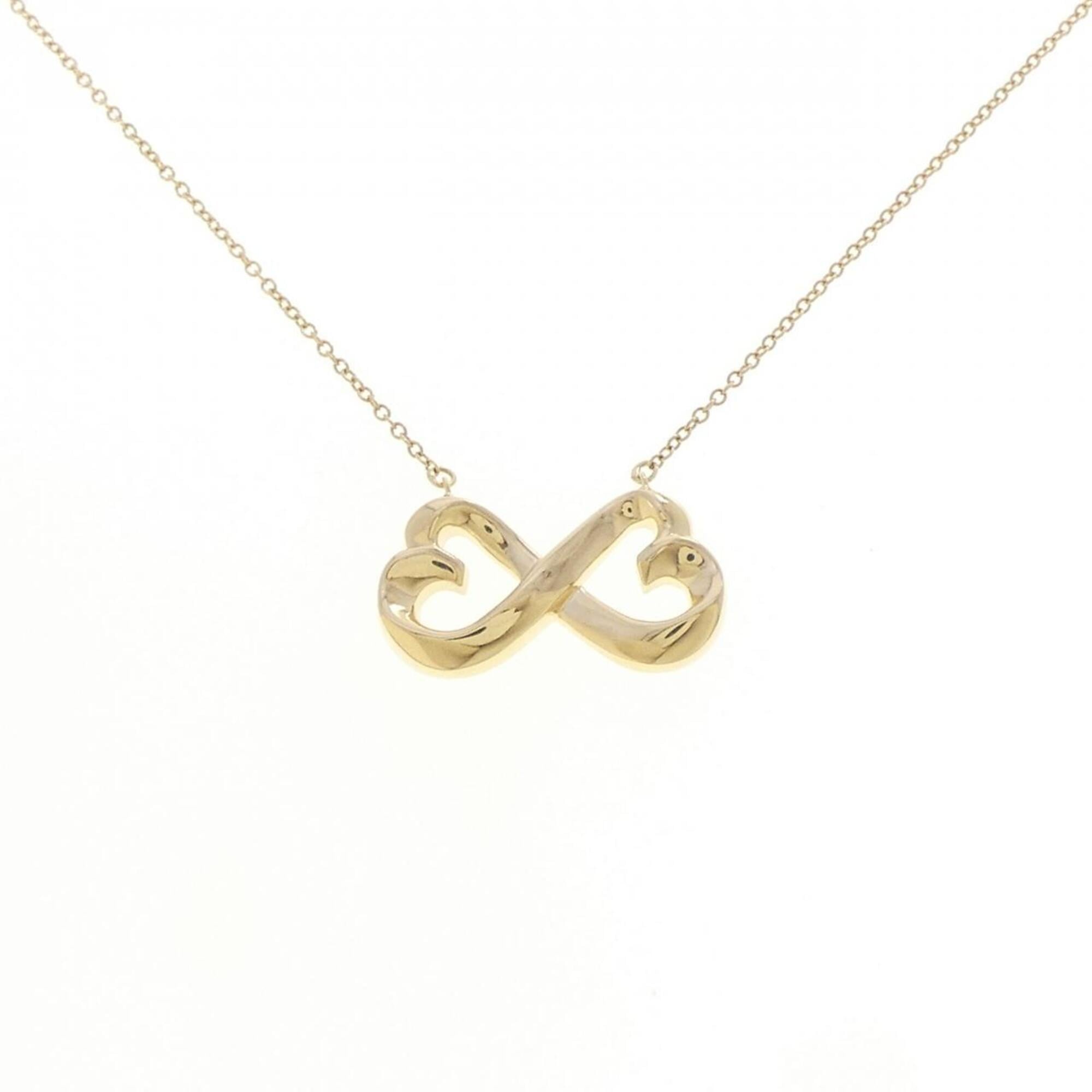 Tiffany Double Loving Heart Necklace
