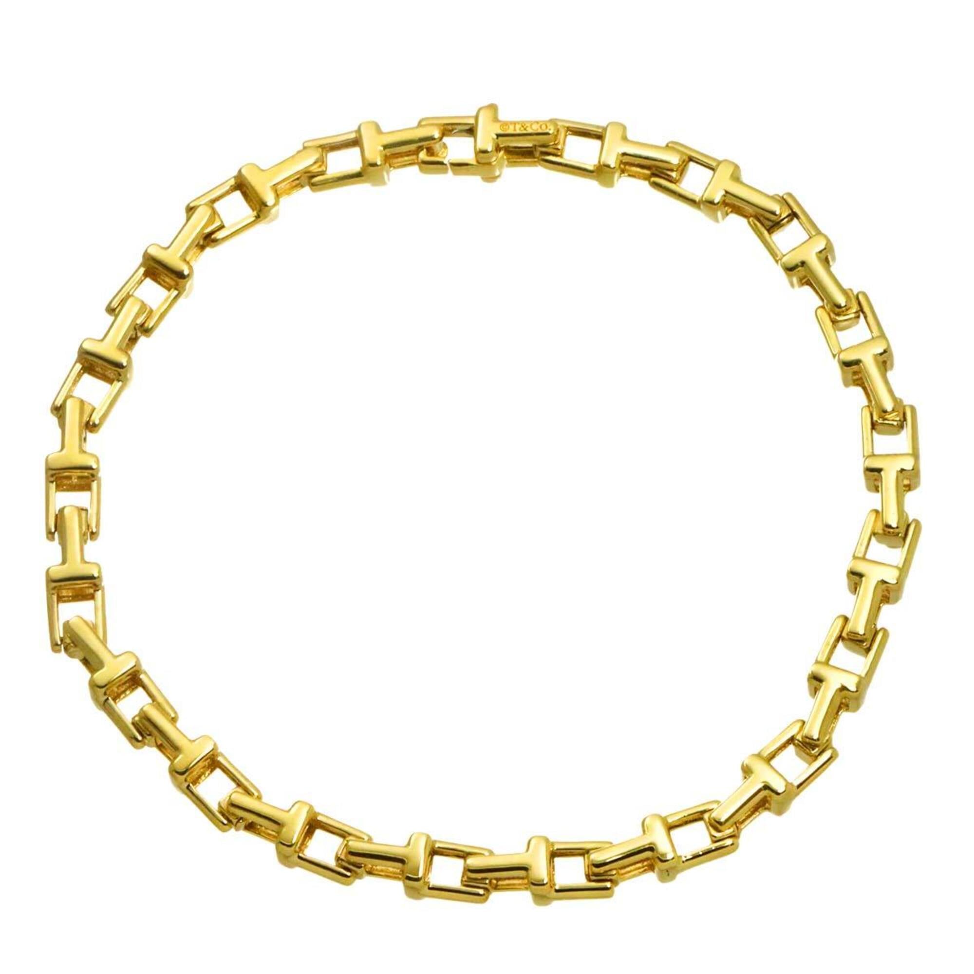 Tiffany & Co. T Narrow Bracelet, 17cm, 18K Yellow Gold (750)