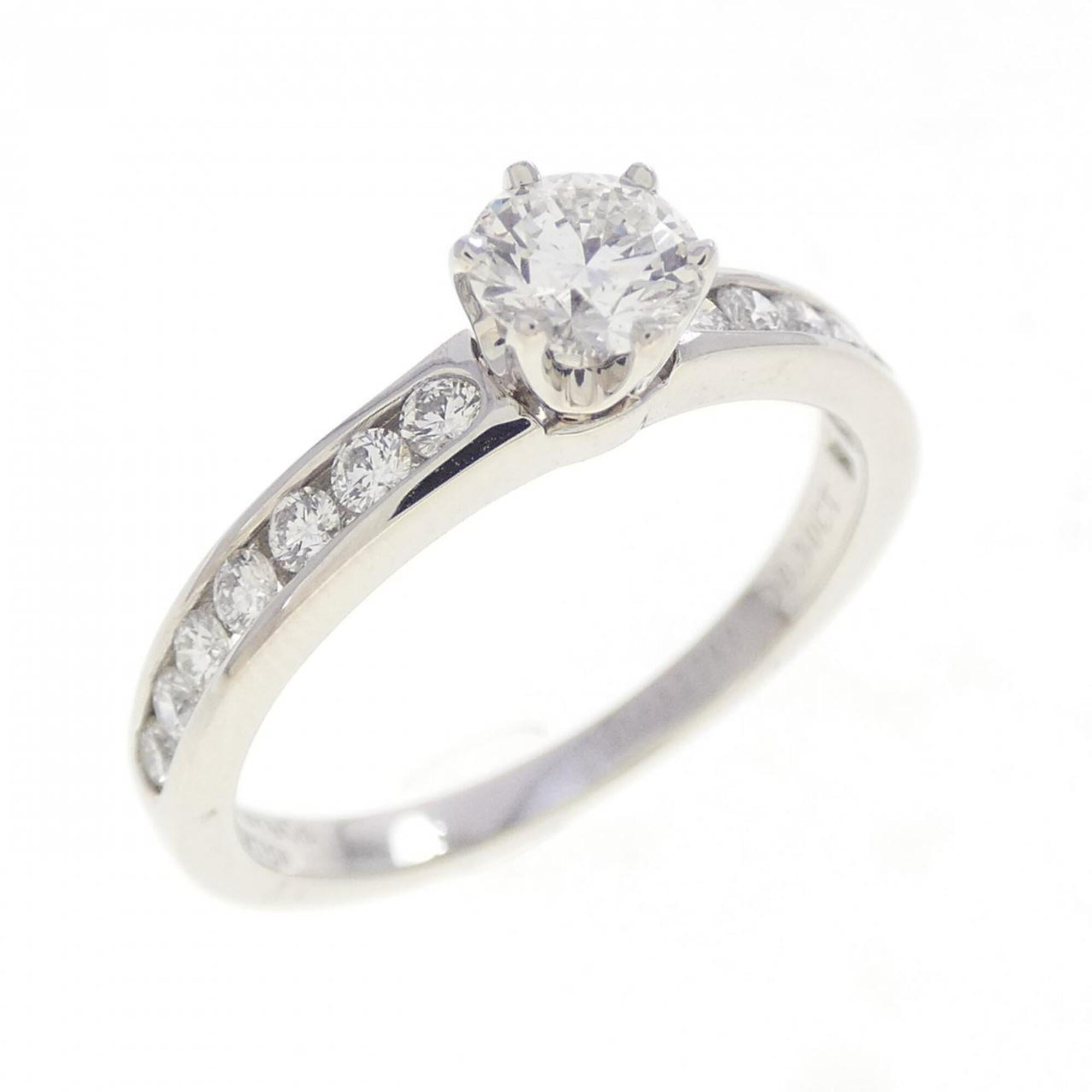 Tiffany & Co. Solitaire Channel Setting Ring 0.30 CT