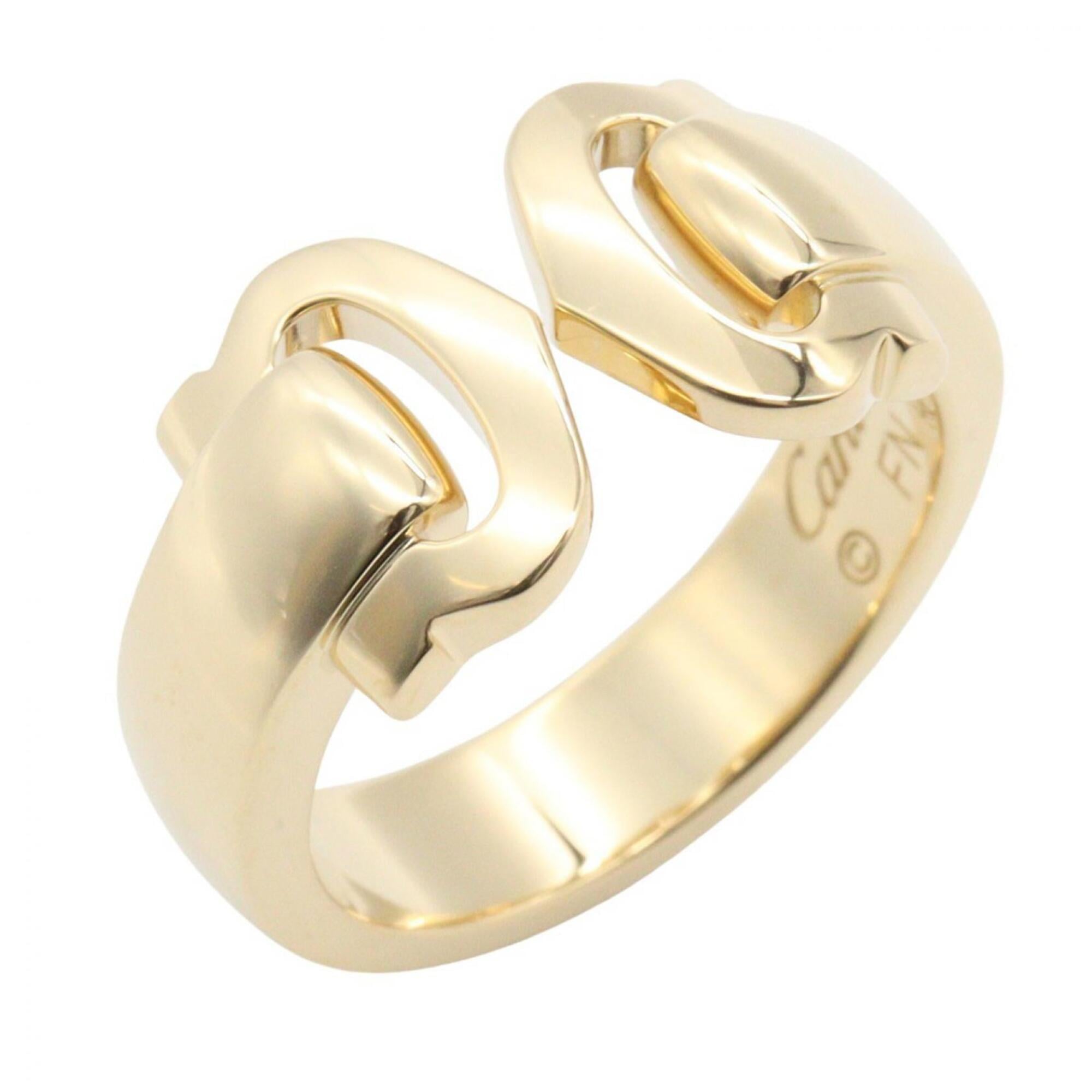 Cartier 2C Ring, 18K (Yellow Gold), Women\'s Jewelry, Gold Tone