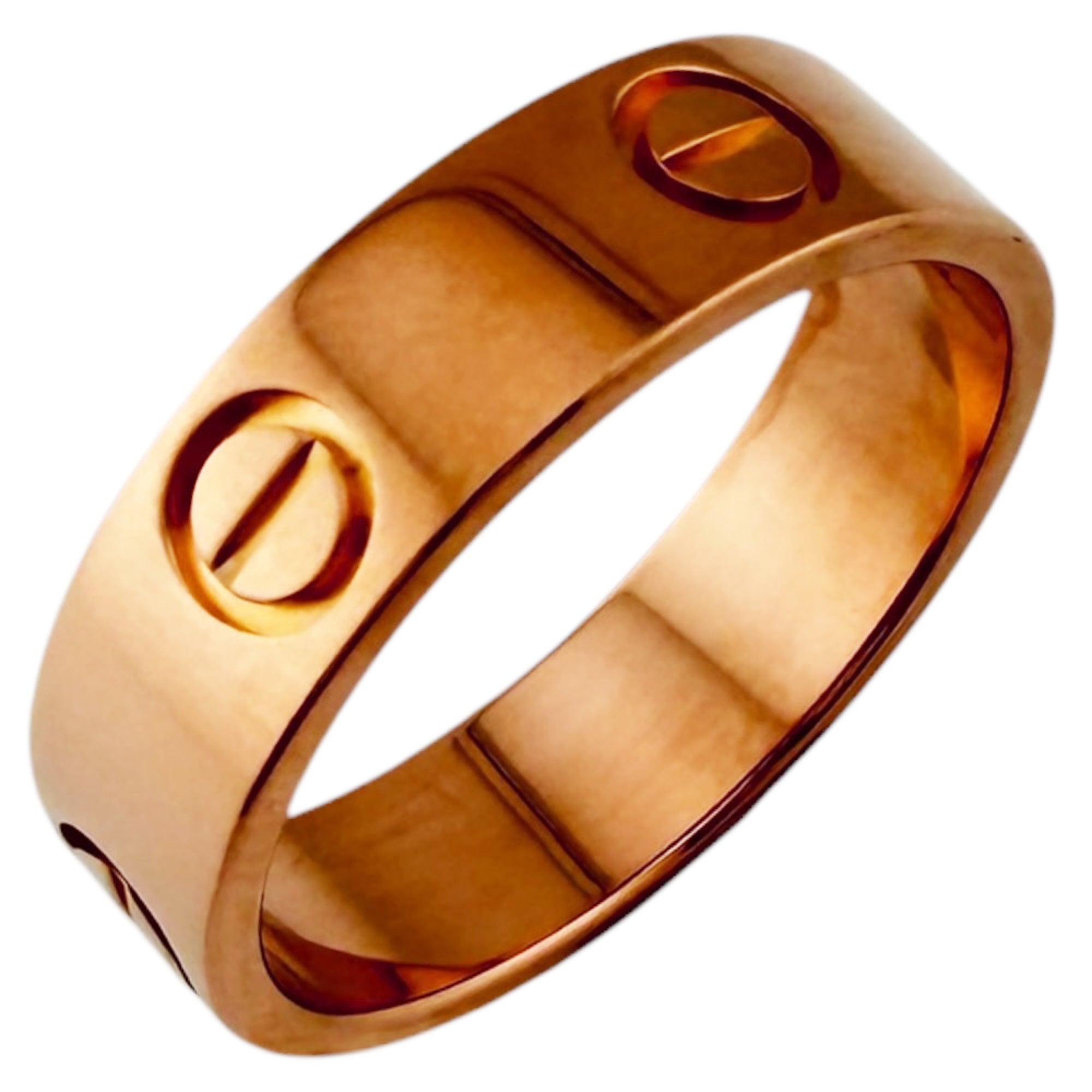 Cartier Love Ring, 18K Pink Gold, Women\'s, Pre-owned.