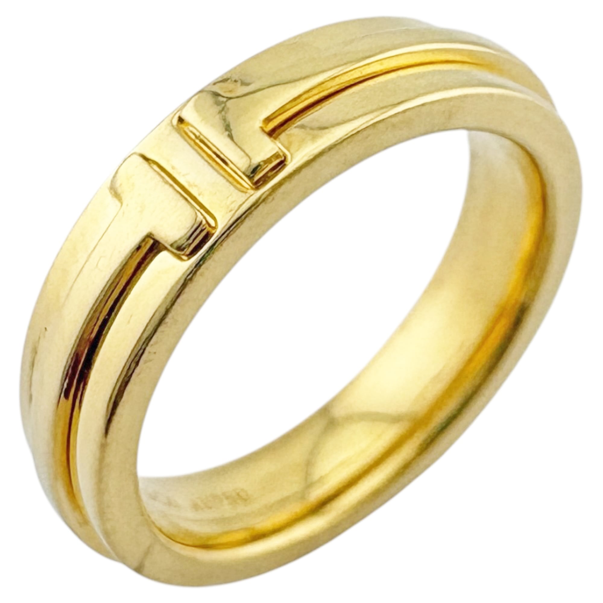 Tiffany & Co. ring, 18K yellow gold, women\'s ring.