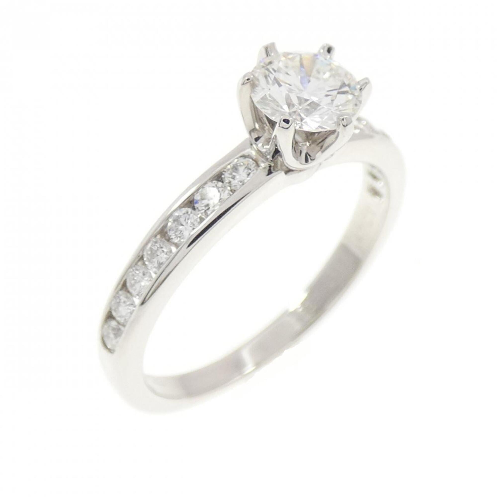 Tiffany & Co. Solitaire Channel Setting Ring 0.47 CT I VS1 3EXT