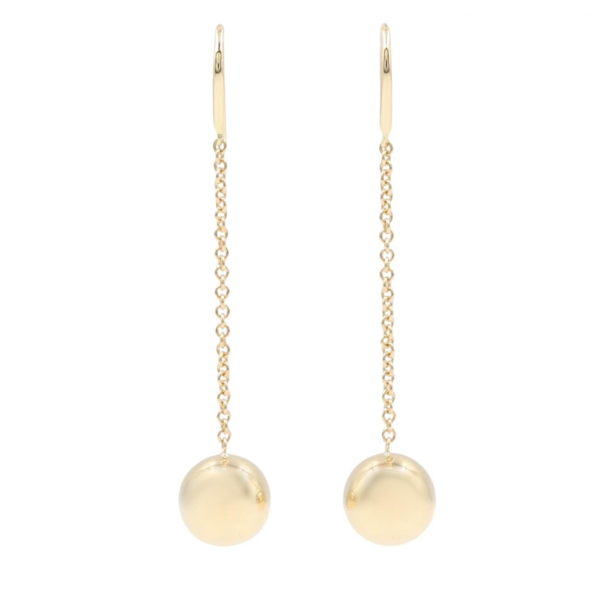 Tiffany & Co. Hardware Ball Earrings, 18K (Yellow Gold), Women\'s Jewelry, Gold Tone