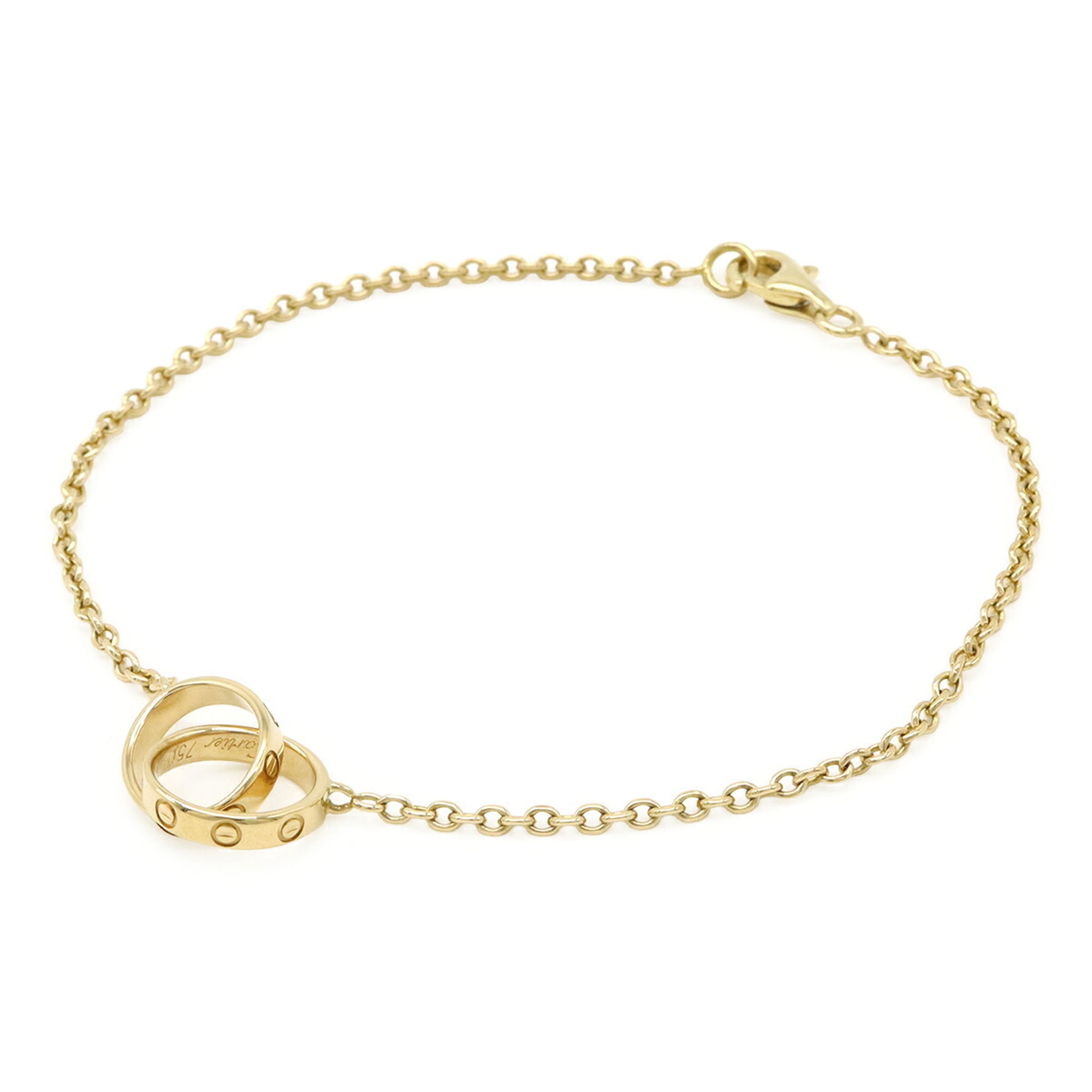 Cartier LOVE Baby Love Bracelet Chain 18KYG 750YG Yellow Gold B6027100