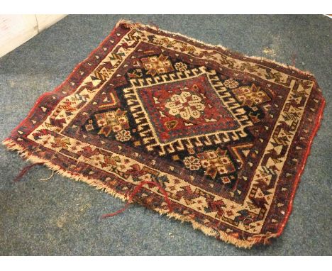 An old tapestry rug.