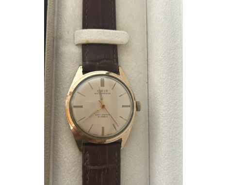 Gents Vintage Oris boxed 