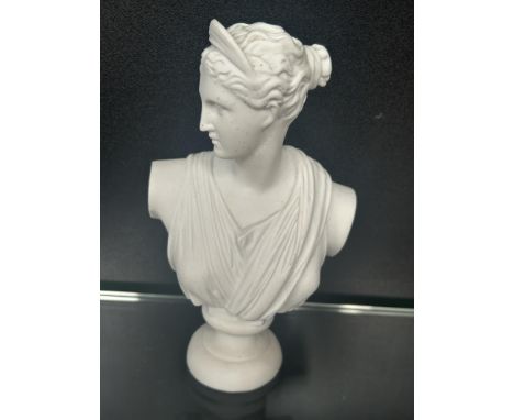 Parian ware bust spode 