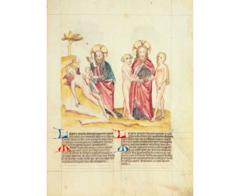 Faksimile. - Biblia Pauperum. Codex Palatinus Latinus 871 der Biblioteca Apostolica Vaticana sowie ihre bebilderten Zusätze. 